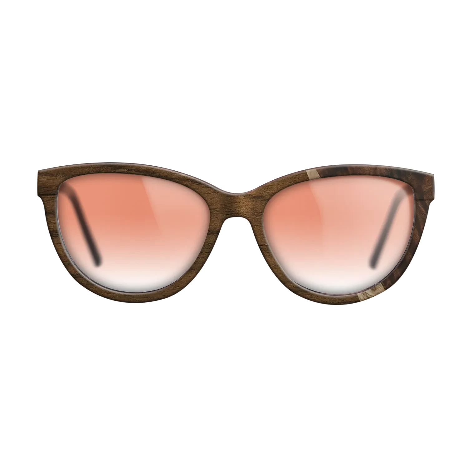 Ziricote Dark Quartered,Olive Burl,Fumed Eucalyptus: Wedge - The Maiden - Cat - SIRIS wood optic