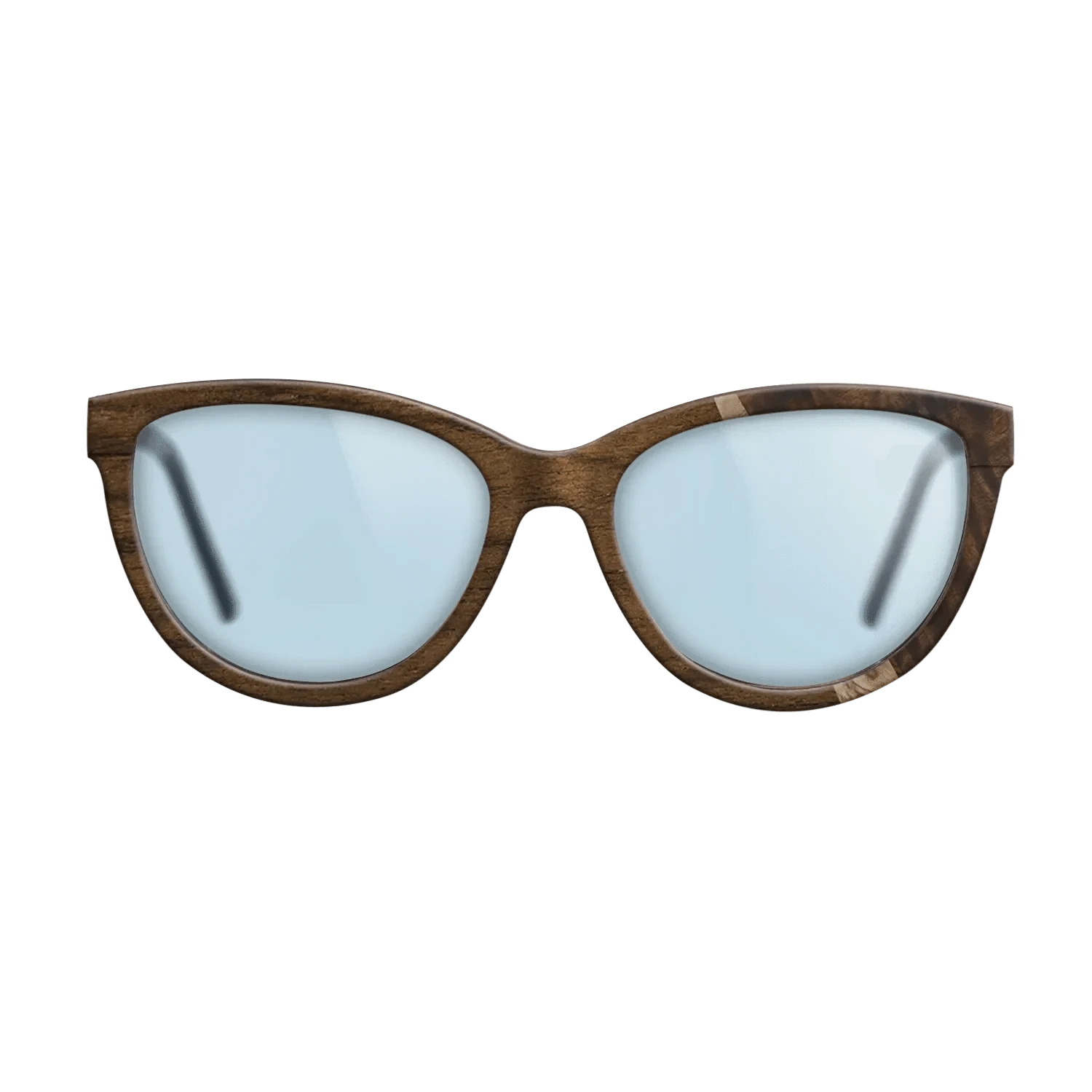 Ziricote Dark Quartered,Olive Burl,Fumed Eucalyptus: Wedge - The Maiden - Cat - SIRIS wood optic