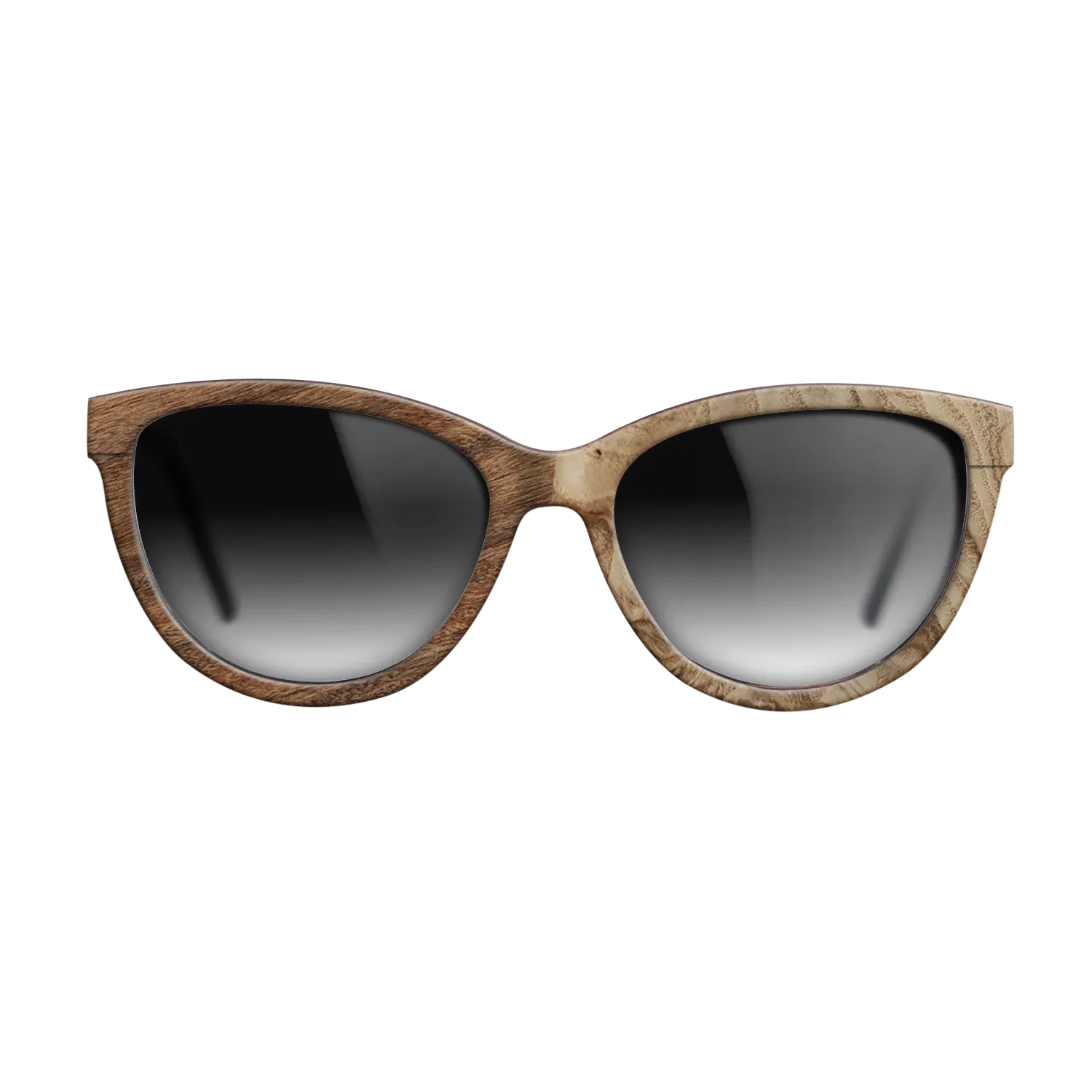 Ziricote Light Quartered,Santos Rosewood Light,Olive Burl: Patch - The Maiden - Cat - SIRIS wood optic