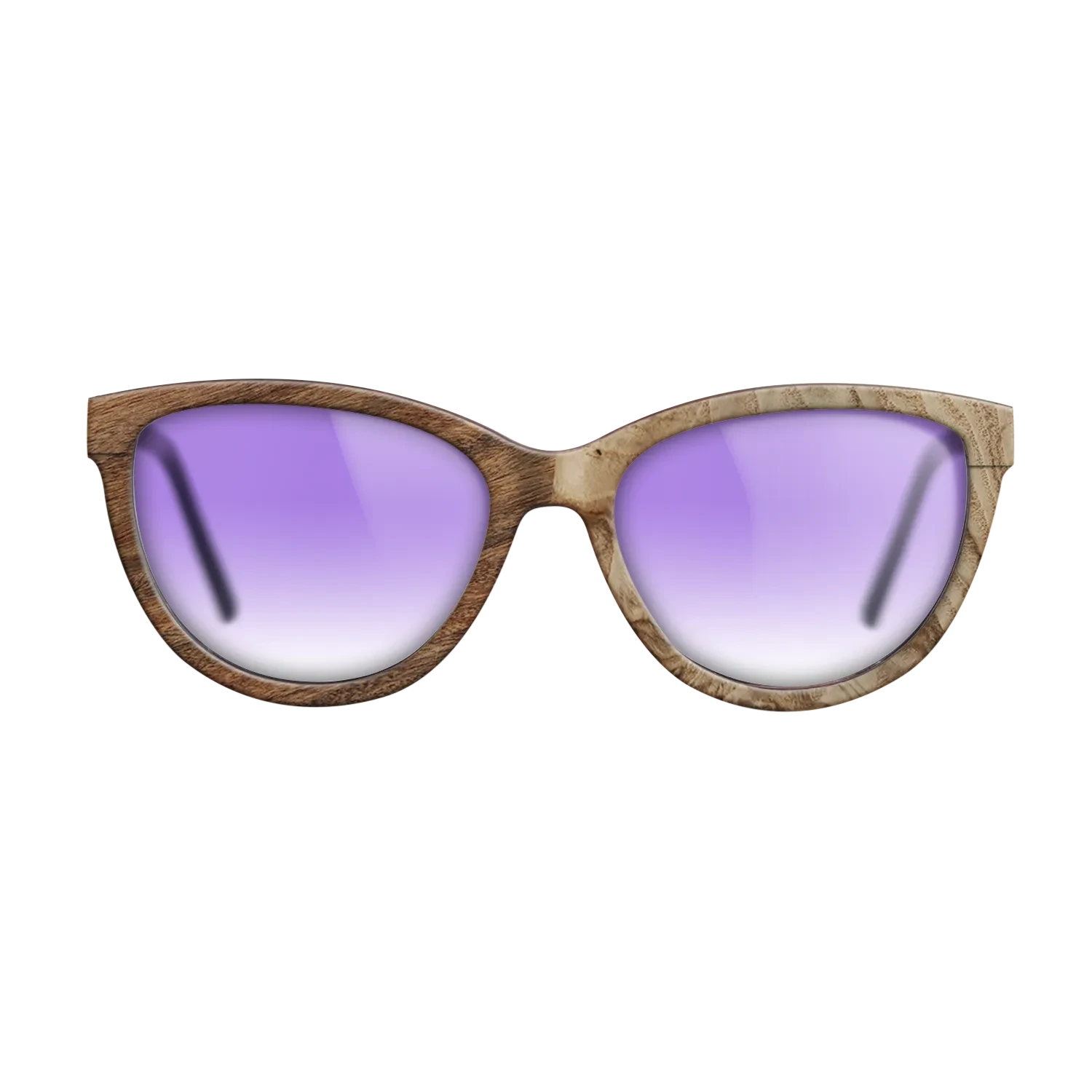 Ziricote Light Quartered,Santos Rosewood Light,Olive Burl: Patch - The Maiden - Cat - SIRIS wood optic