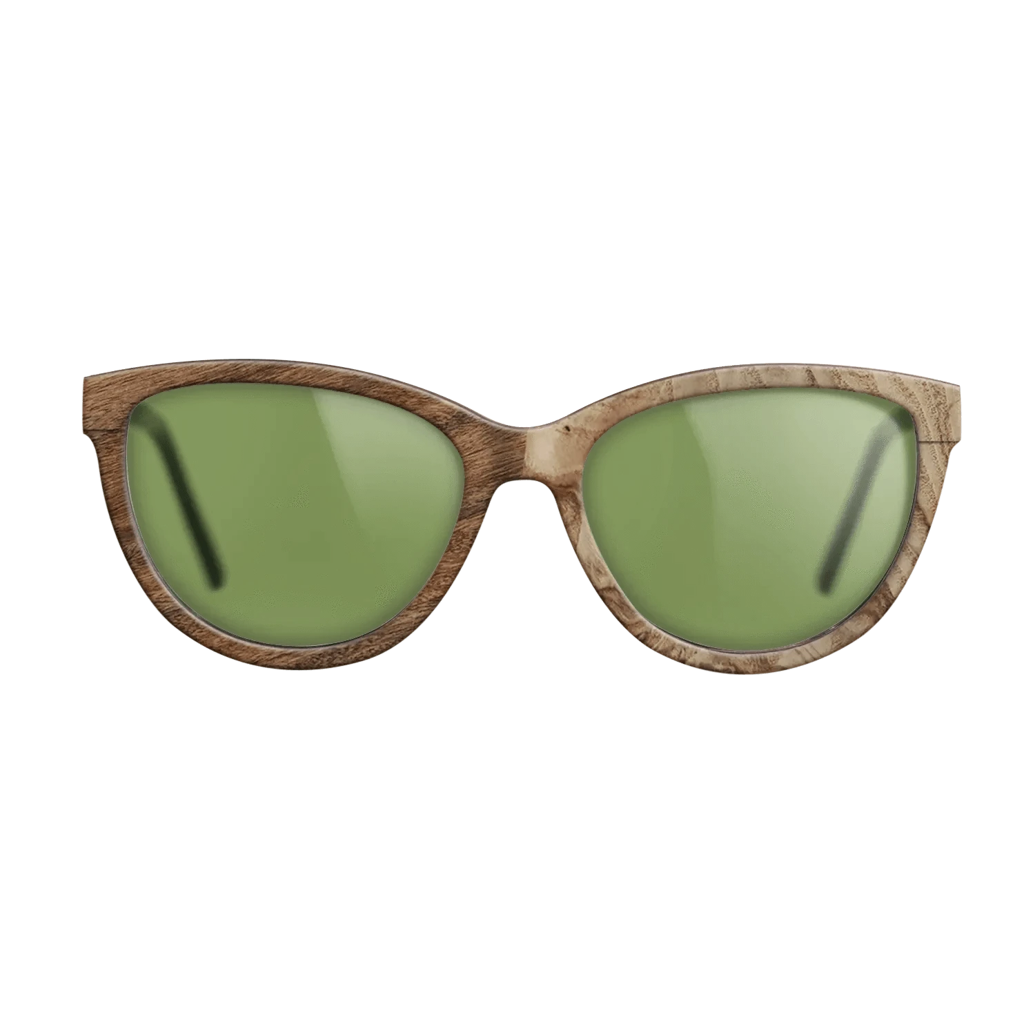 Ziricote Light Quartered,Santos Rosewood Light,Olive Burl: Patch - The Maiden - Cat - SIRIS wood optic