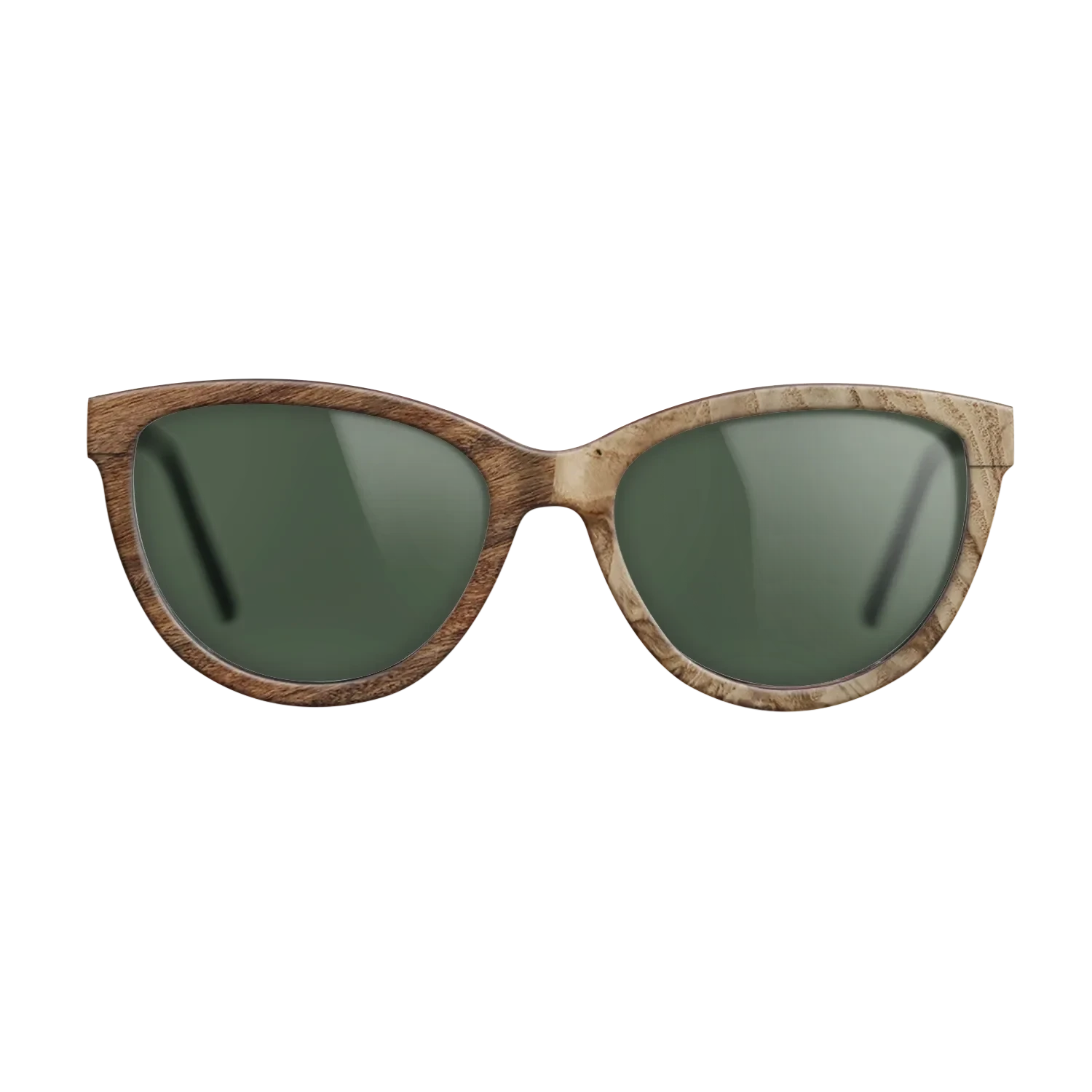 Ziricote Light Quartered,Santos Rosewood Light,Olive Burl: Patch - The Maiden - Cat - SIRIS wood optic