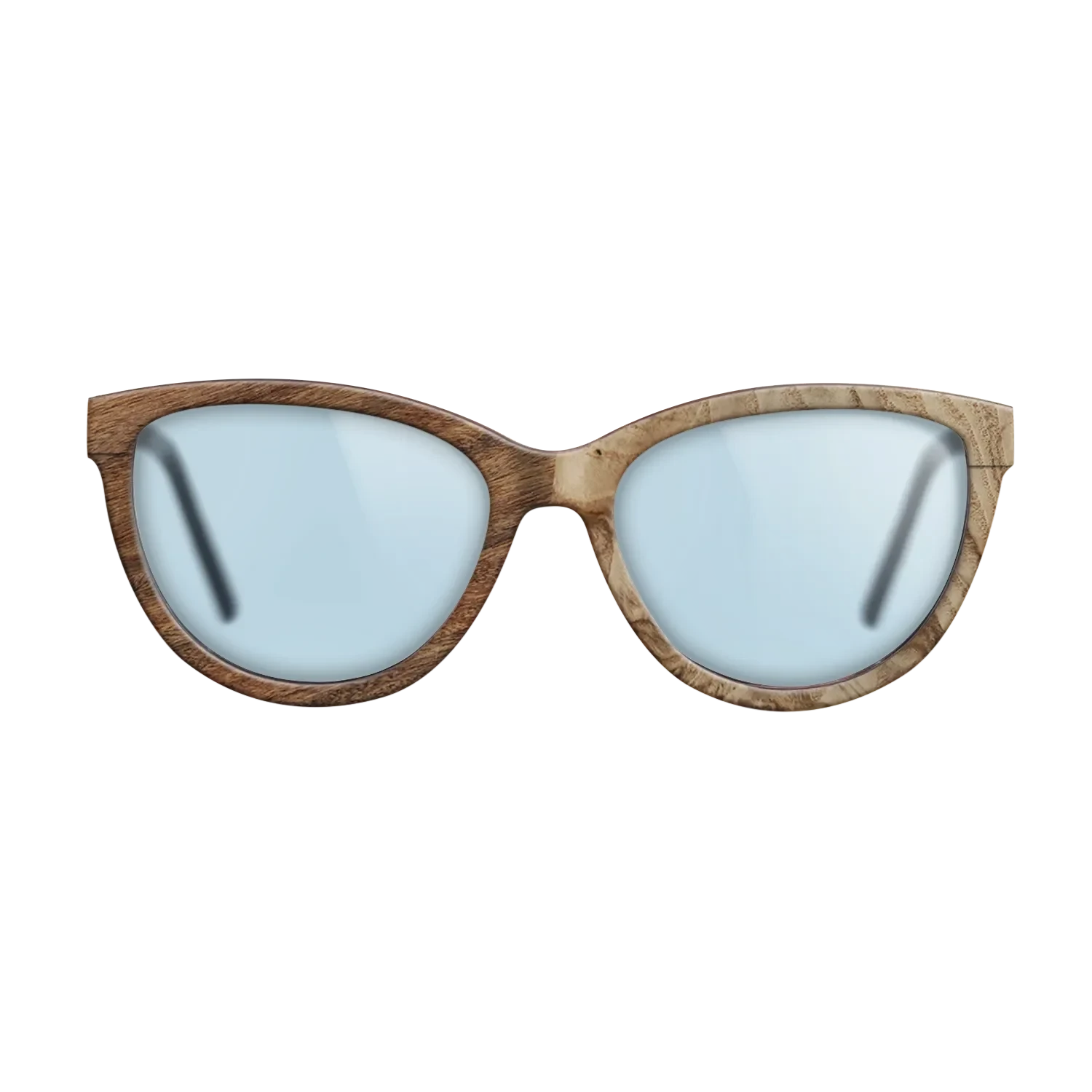 Ziricote Light Quartered,Santos Rosewood Light,Olive Burl: Patch - The Maiden - Cat - SIRIS wood optic