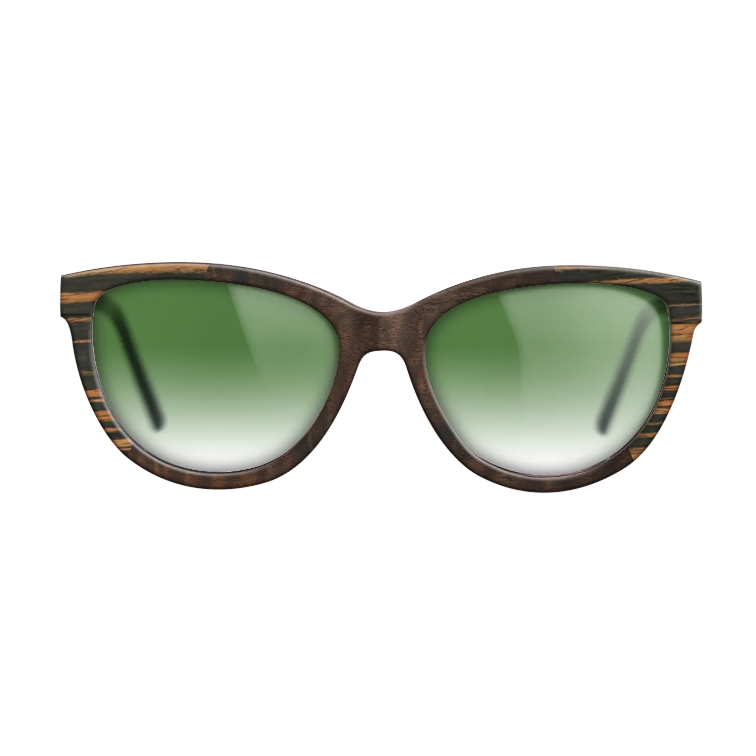 Walnut Burl,Italian Ebony,Fumed Oak,Fumed Eucalyptus: Angle Cut - The Maiden - Cat - SIRIS wood optic