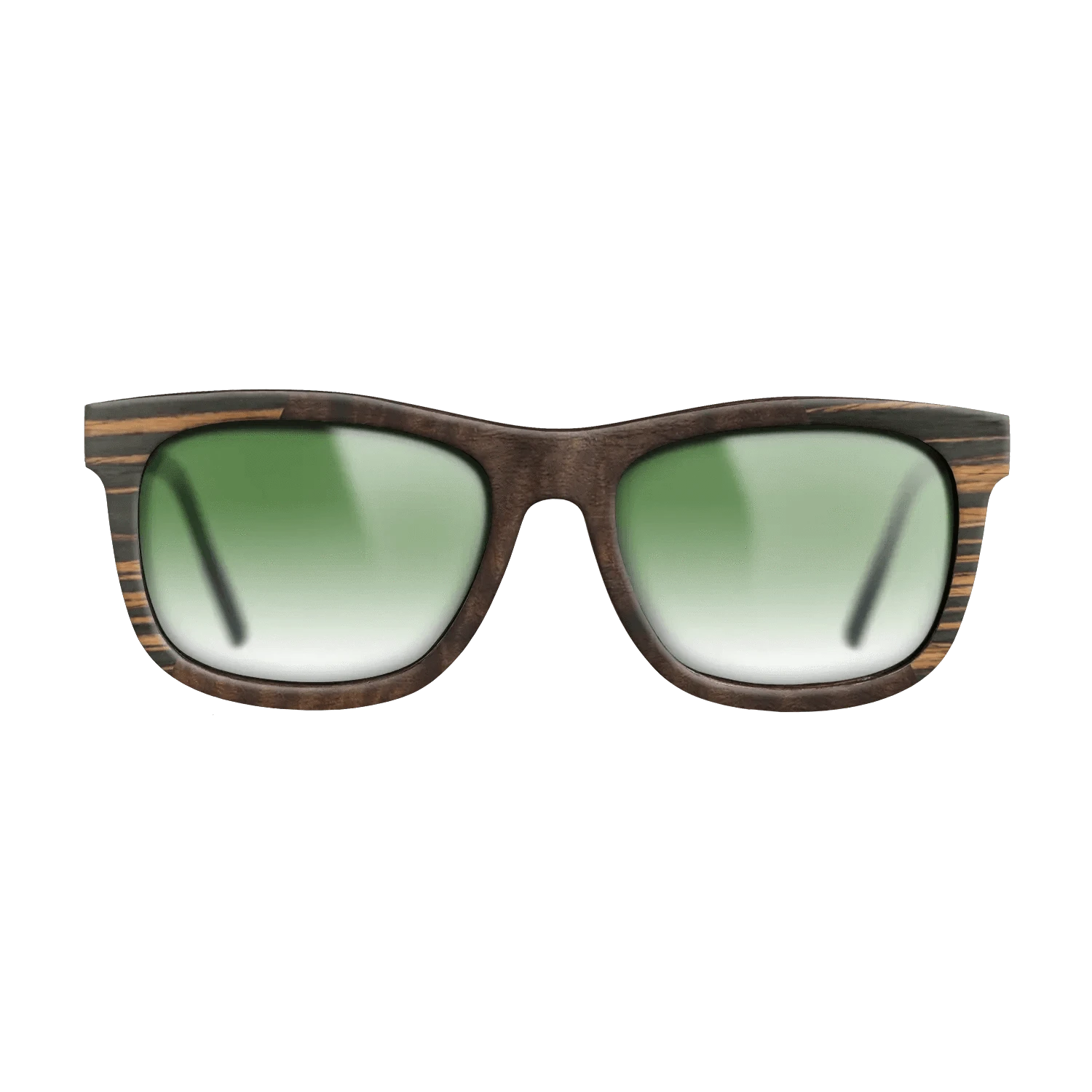 Walnut Burl,Italian Ebony,Fumed Oak,Fumed Eucalyptus: Angle Cut - The Hero - Square - SIRIS wood optic