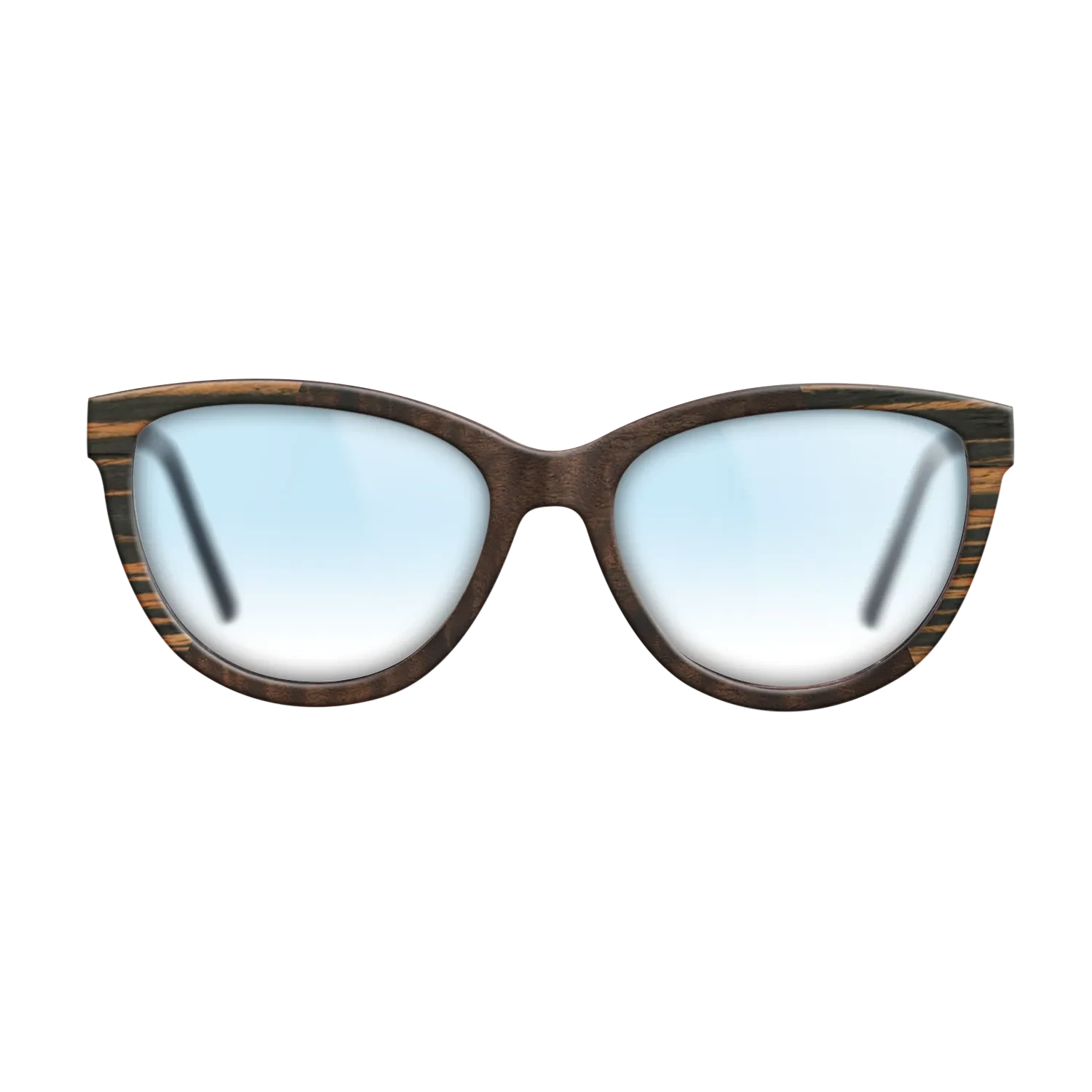Walnut Burl,Italian Ebony,Fumed Oak,Fumed Eucalyptus: Angle Cut - The Maiden - Cat - SIRIS wood optic