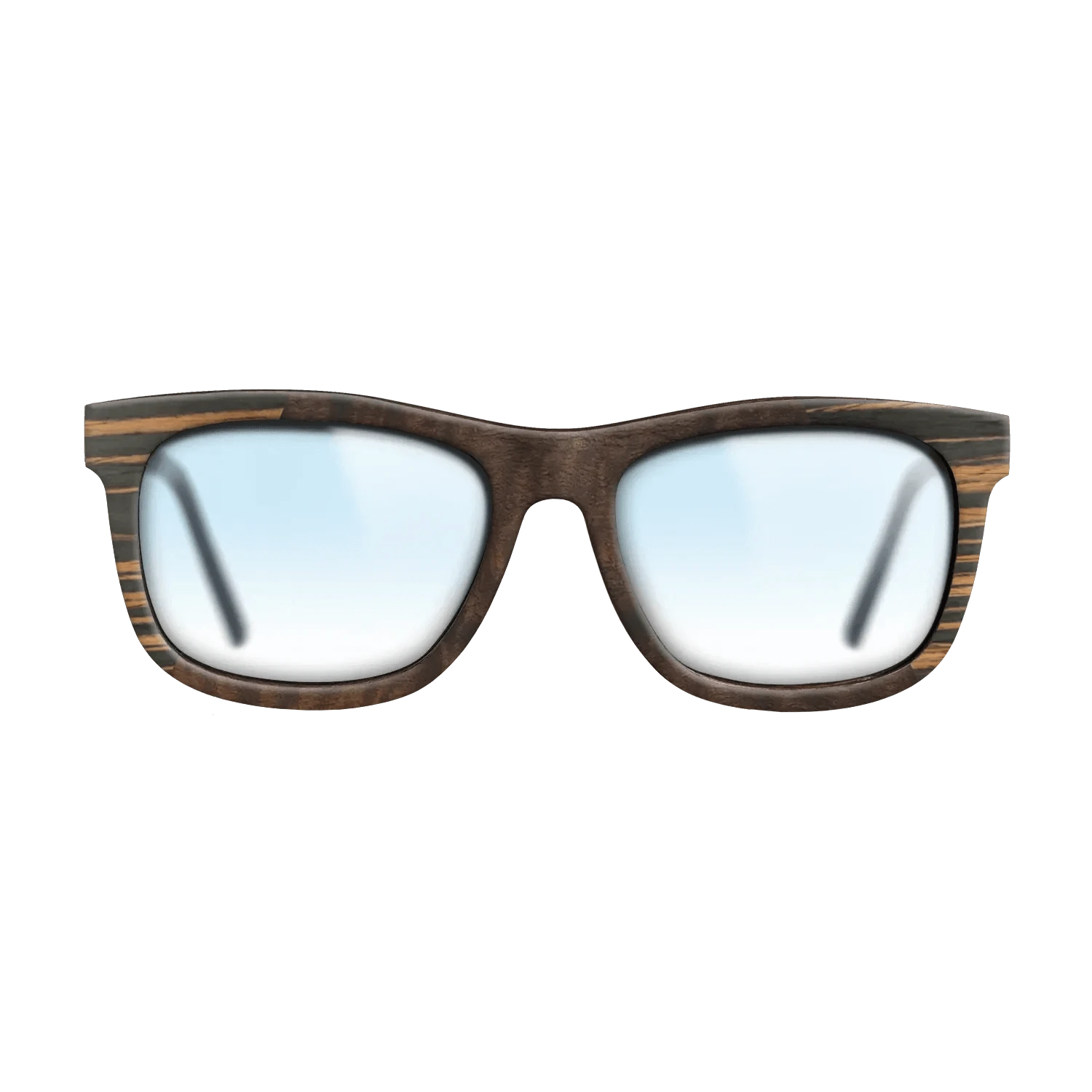 Walnut Burl,Italian Ebony,Fumed Oak,Fumed Eucalyptus: Angle Cut - The Hero - Square - SIRIS wood optic