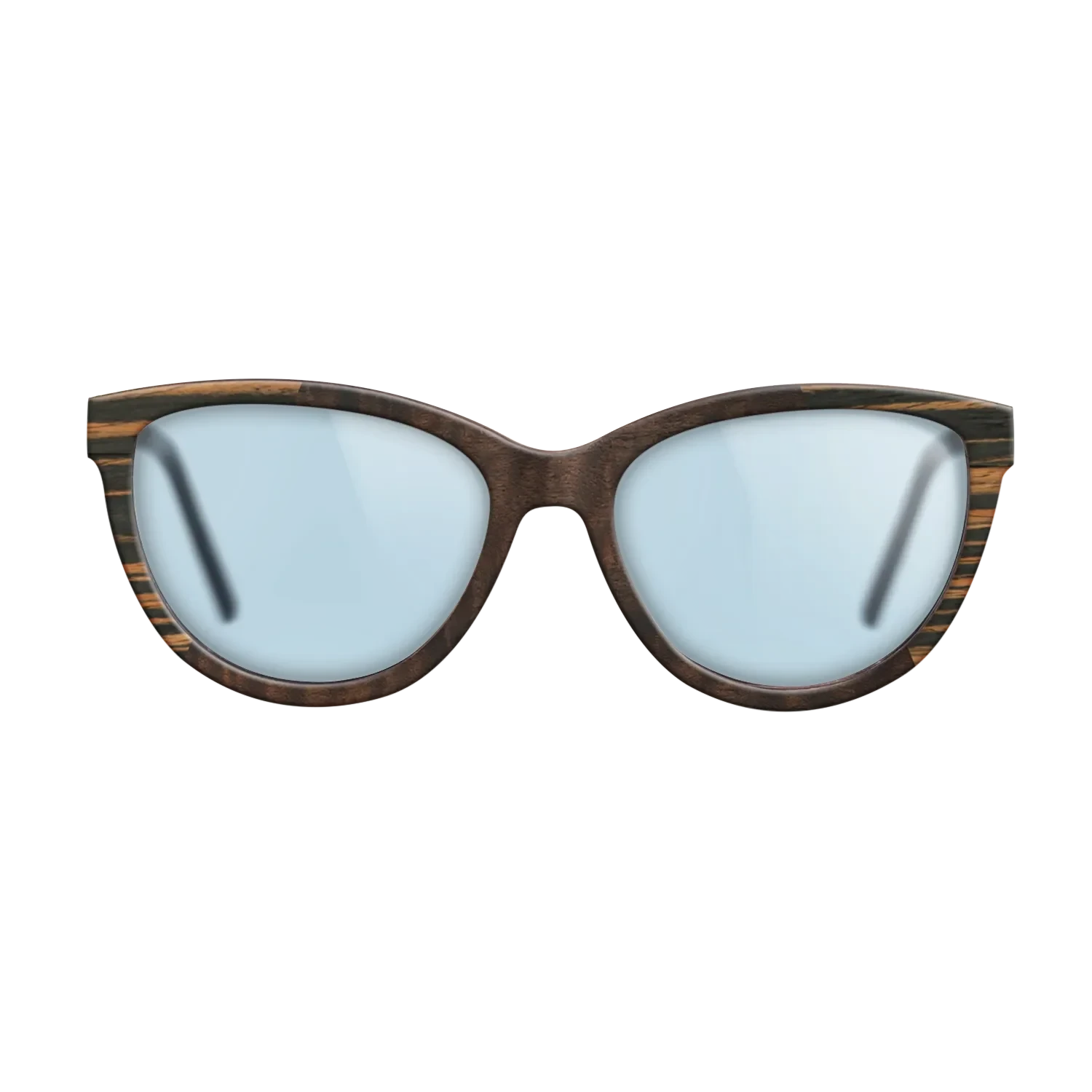 Walnut Burl,Italian Ebony,Fumed Oak,Fumed Eucalyptus: Angle Cut - The Maiden - Cat - SIRIS wood optic