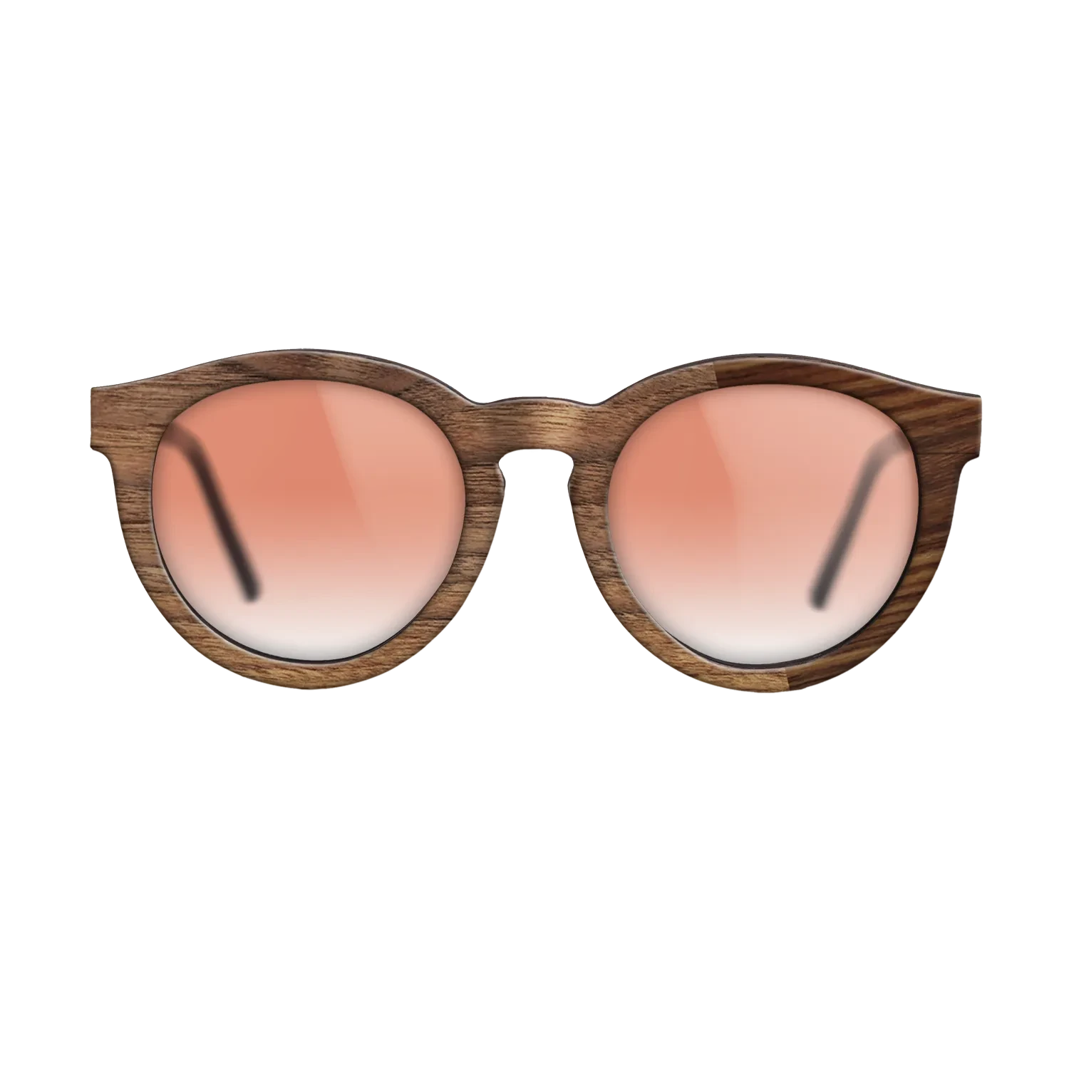 Kingwood,Walnut Claro Light: Binary - The Rebel - Round - SIRIS wood optic