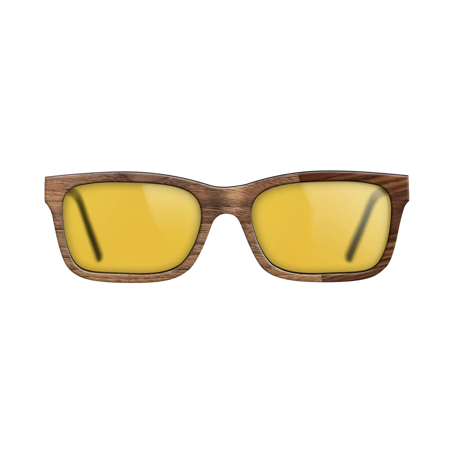 Kingwood,Walnut Claro Light: Binary - The Sage - Rectangle - SIRIS wood optic