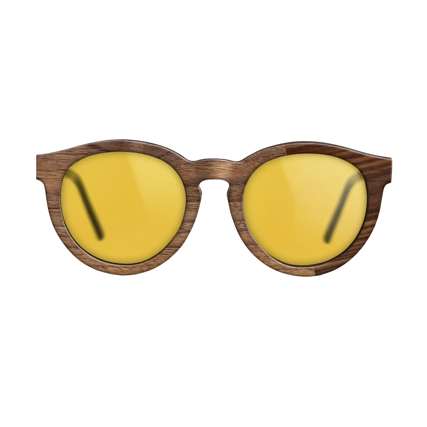Kingwood,Walnut Claro Light: Binary - The Rebel - Round - SIRIS wood optic