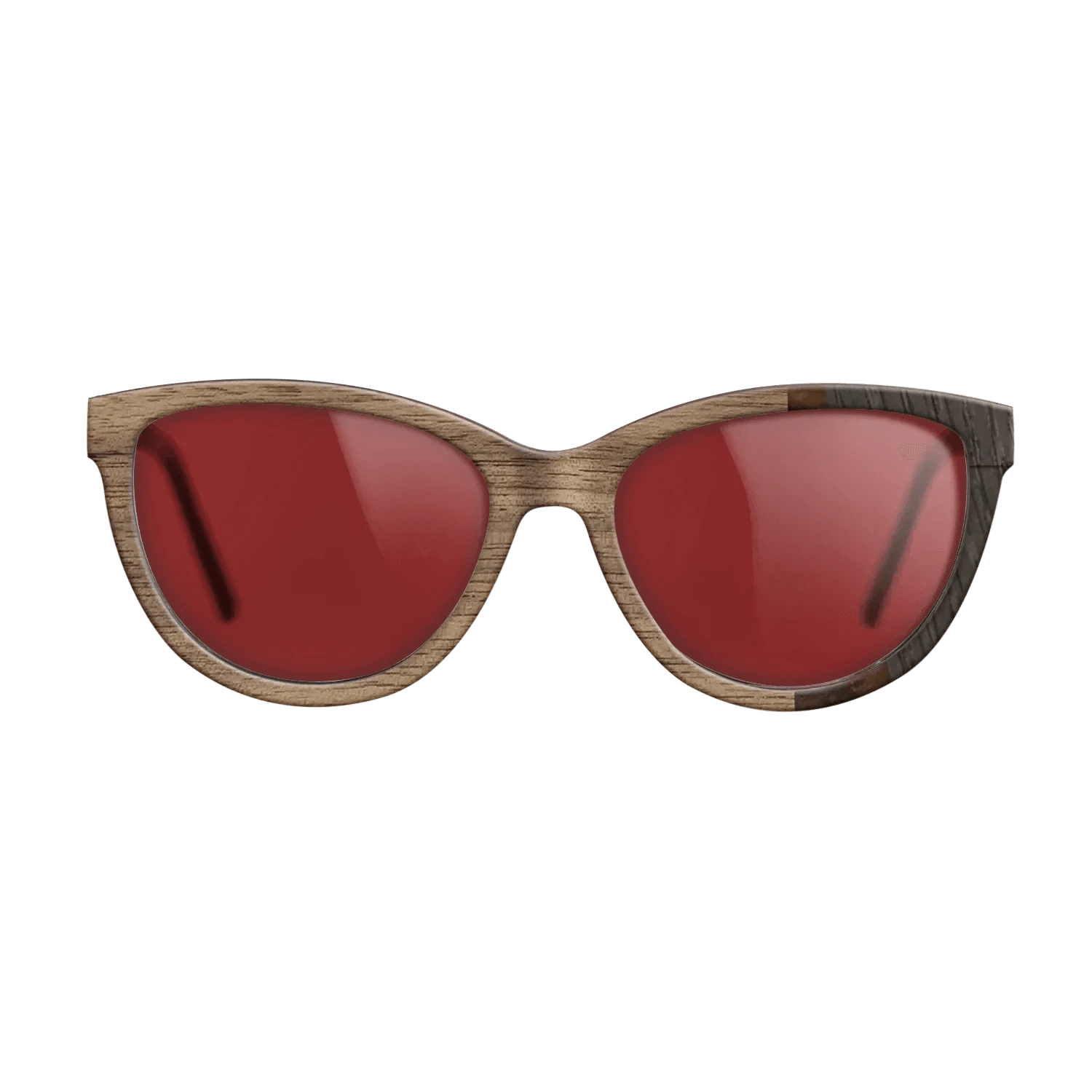 Walnut: Straight Grain,Walnut Burl,Poplar Dyed: Turquoise,Fumed Oak: Fractal - The Maiden - Cat - SIRIS wood optic