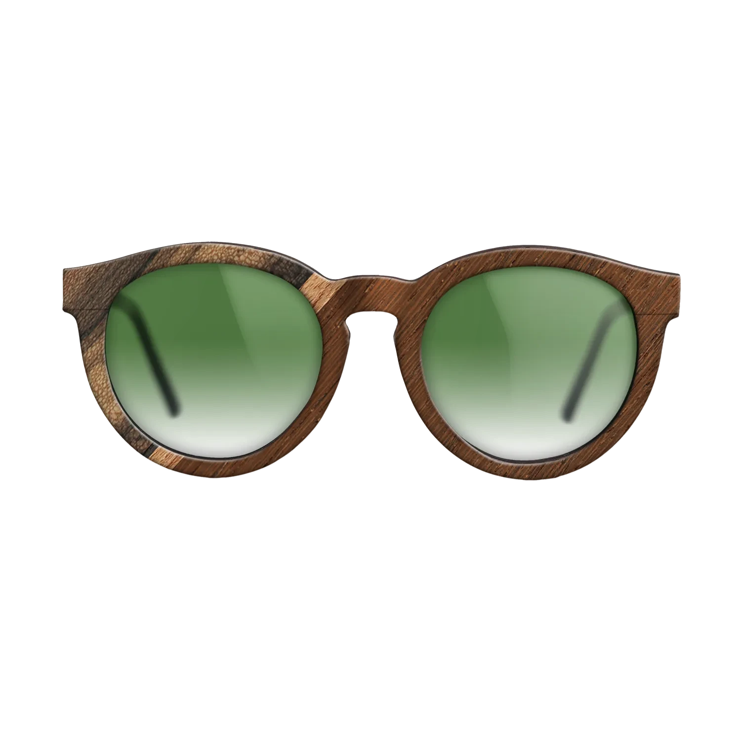 Poplar Dyed: Grey,Louro Preto,Wenge,Royal White Ebony: Angle Cut - The Rebel - Round - SIRIS wood optic