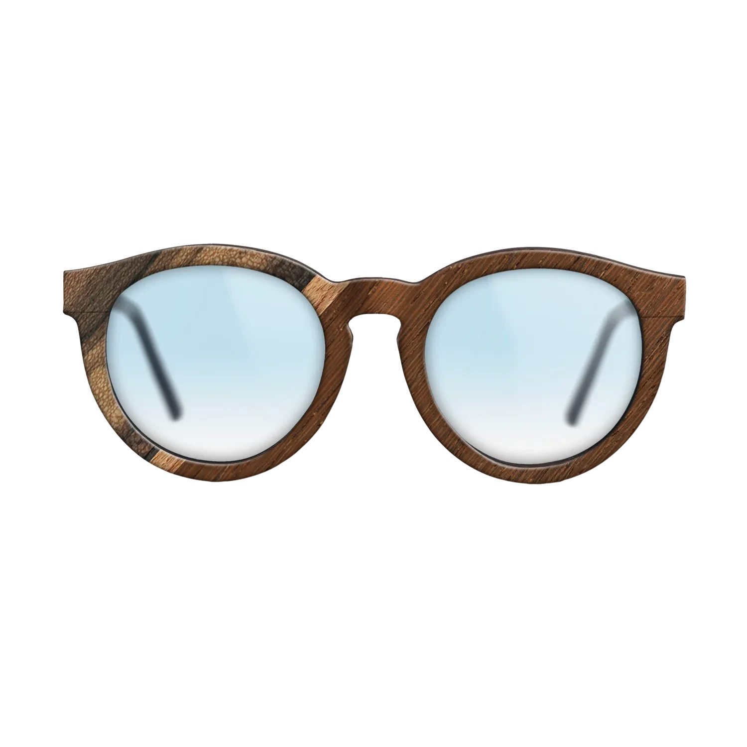 Poplar Dyed: Grey,Louro Preto,Wenge,Royal White Ebony: Angle Cut - The Rebel - Round - SIRIS wood optic