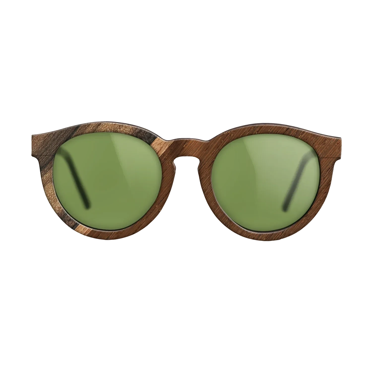 Poplar Dyed: Grey,Louro Preto,Wenge,Royal White Ebony: Angle Cut - The Rebel - Round - SIRIS wood optic