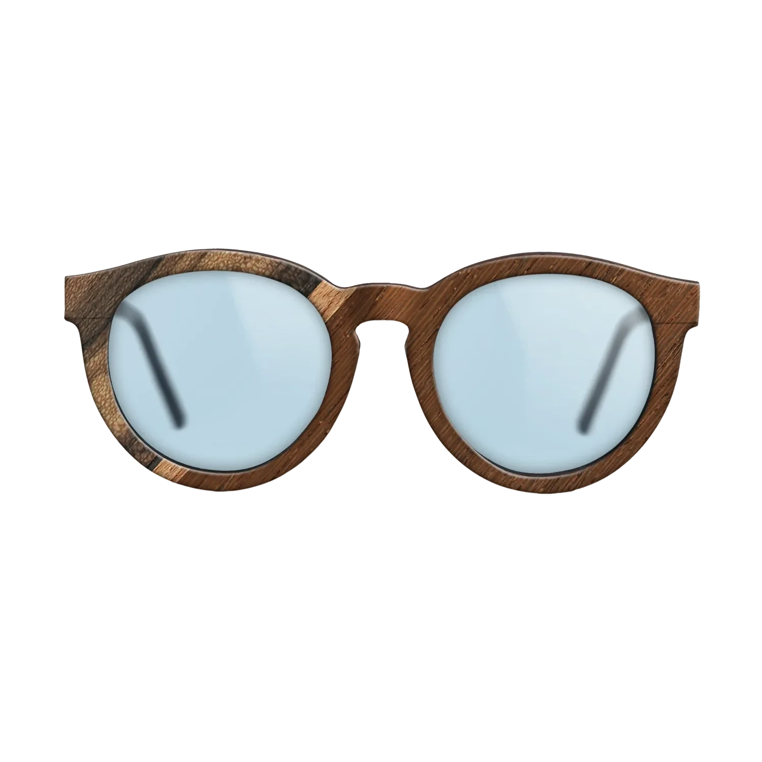 Poplar Dyed: Grey,Louro Preto,Wenge,Royal White Ebony: Angle Cut - The Rebel - Round - SIRIS wood optic