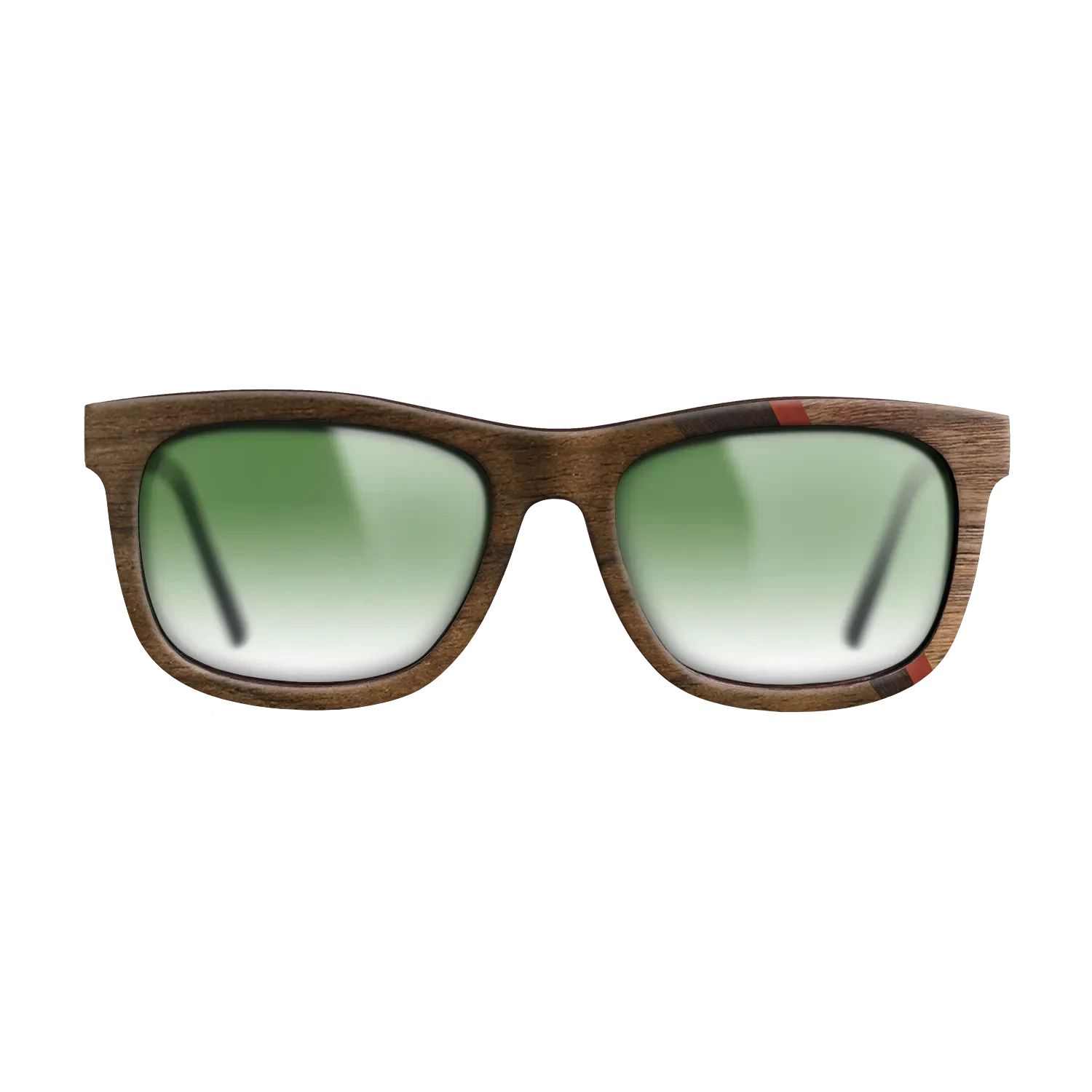 Ziricote Dark Quartered,Fumed Eucalyptus,Poplar Dyed: Red,Walnut Claro Light: Bauhaus - The Hero - Square - SIRIS wood optic