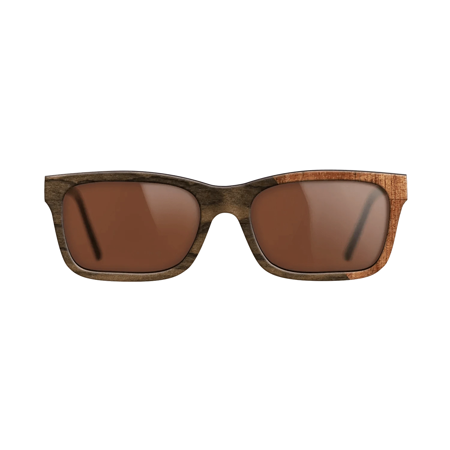 Ziricote Dark Quartered,Fumed Oak,Walnut: Straight Grain,Koa,Walnut Burl: Bauhaus - The Sage - Rectangle - SIRIS wood optic