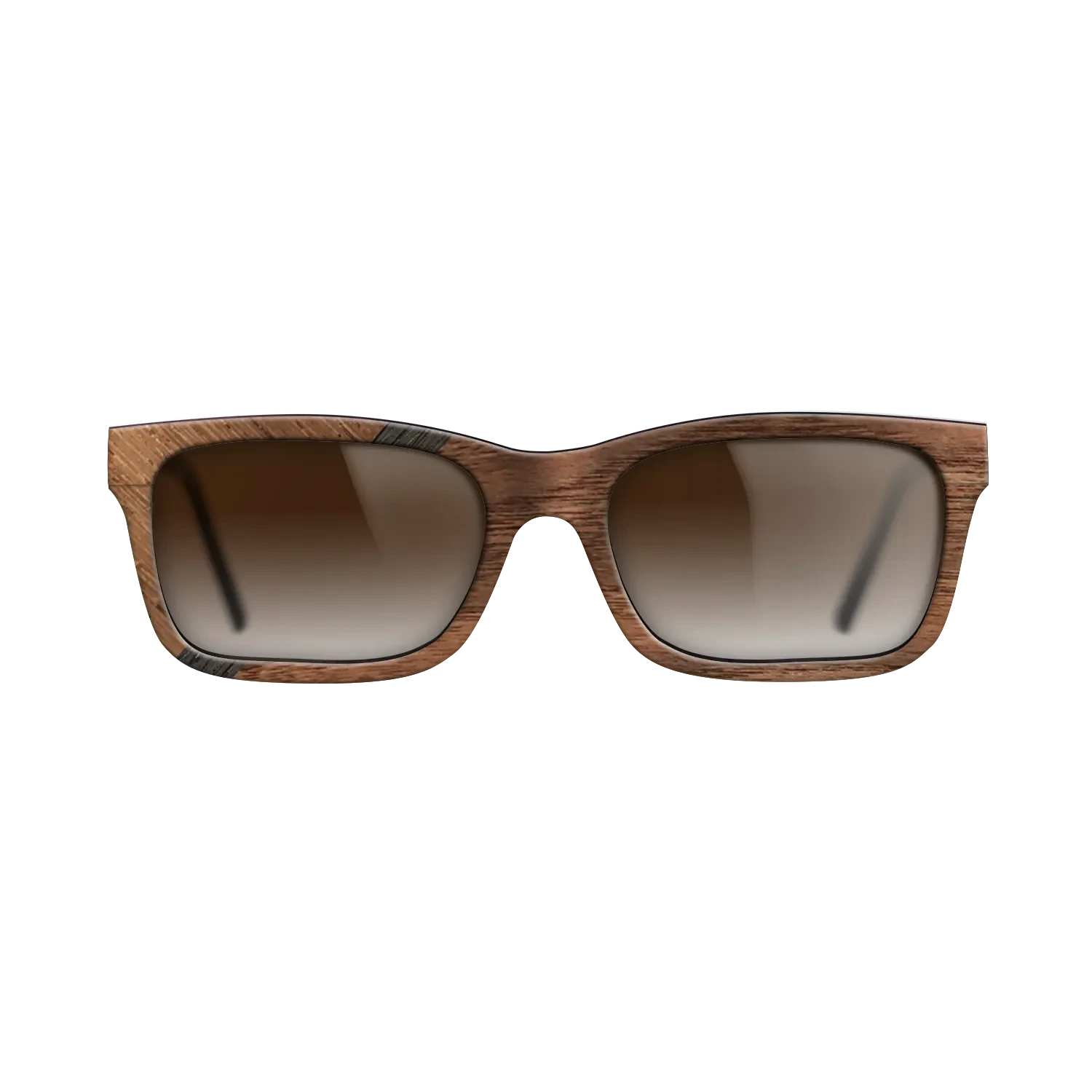 Wenge,Fumed Oak,Walnut: Straight Grain,Walnut Claro Dark: Angle Cut - The Sage - Rectangle - SIRIS wood optic