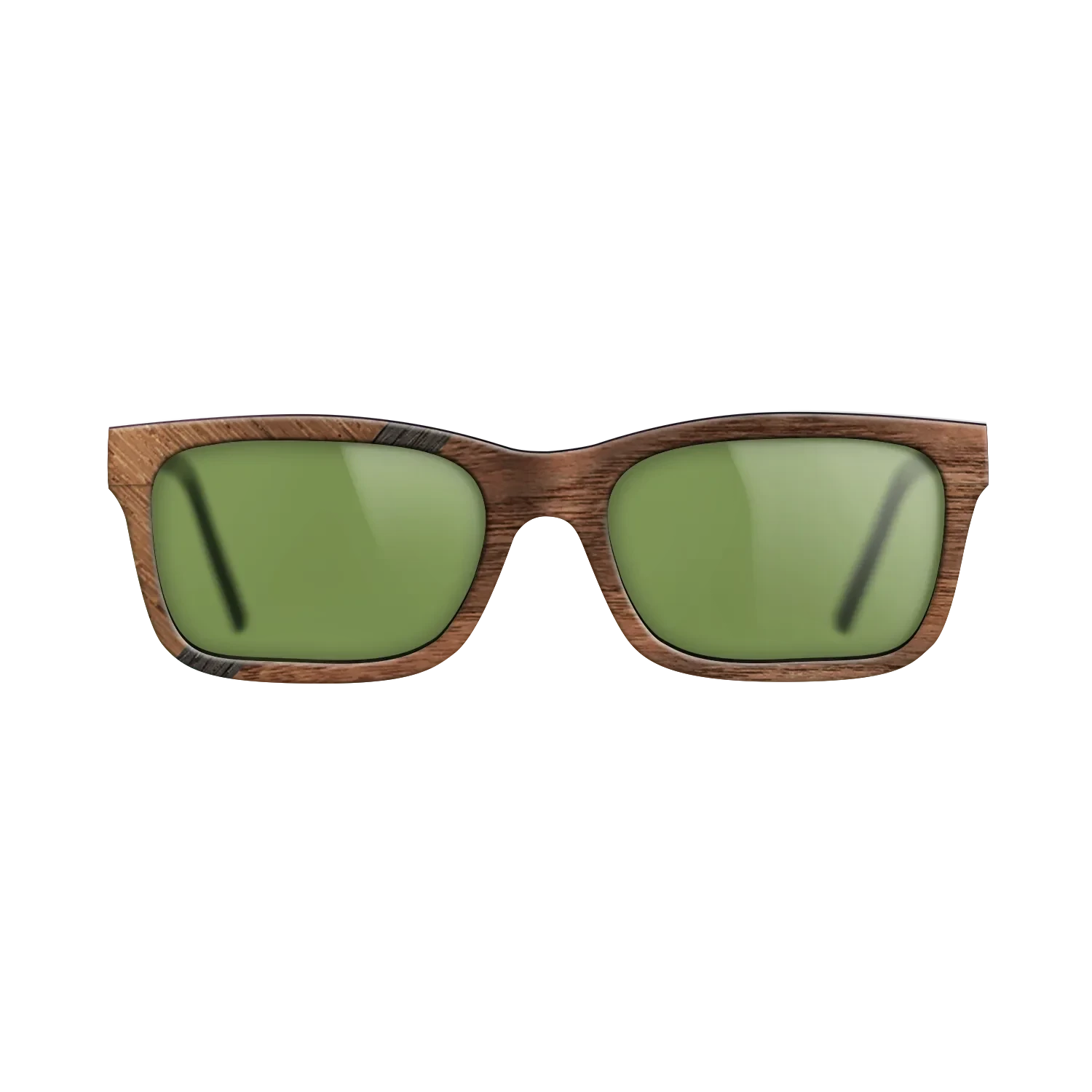 Wenge,Fumed Oak,Walnut: Straight Grain,Walnut Claro Dark: Angle Cut - The Sage - Rectangle - SIRIS wood optic
