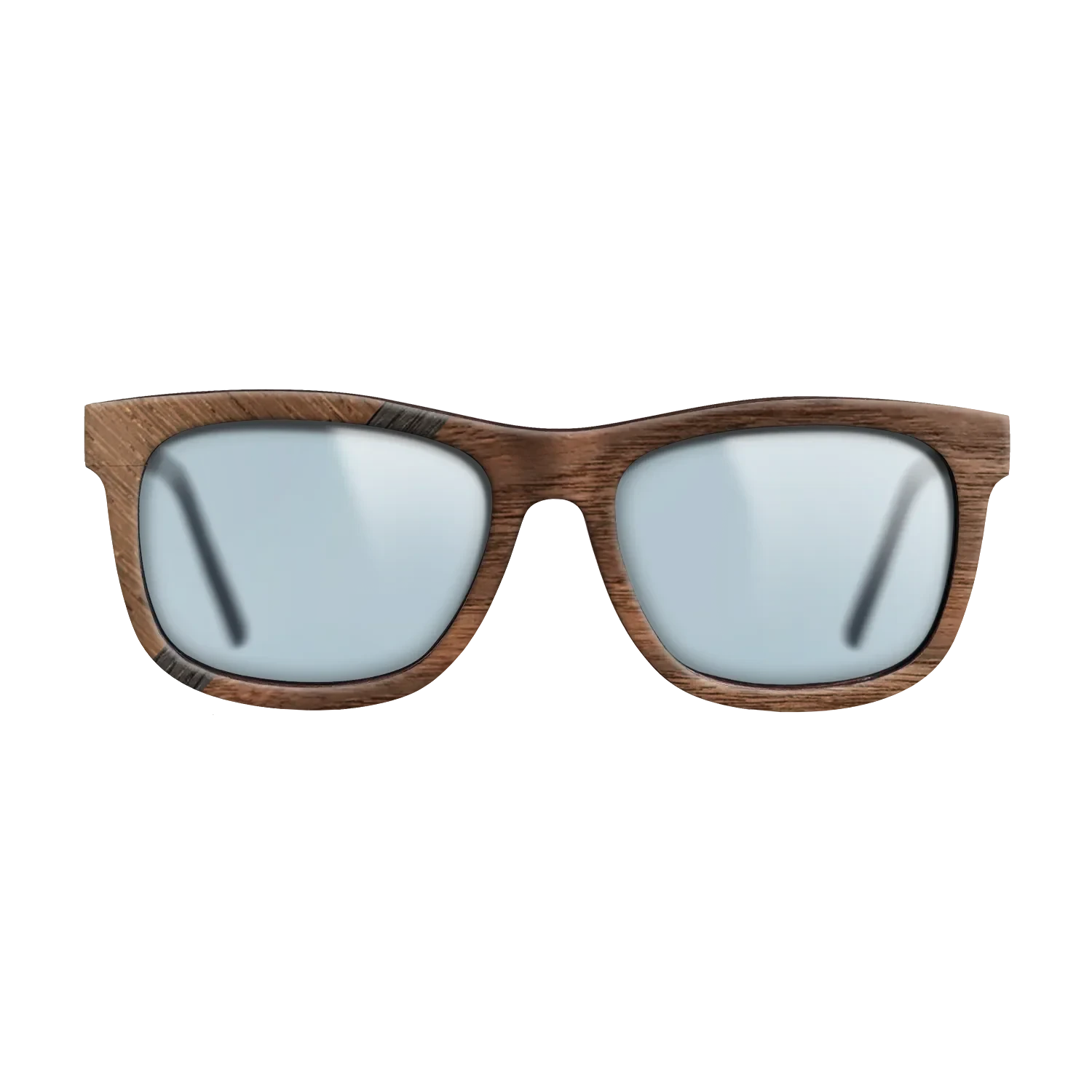 Wenge,Fumed Oak,Walnut: Straight Grain,Walnut Claro Dark: Angle Cut - The Hero - Square - SIRIS wood optic
