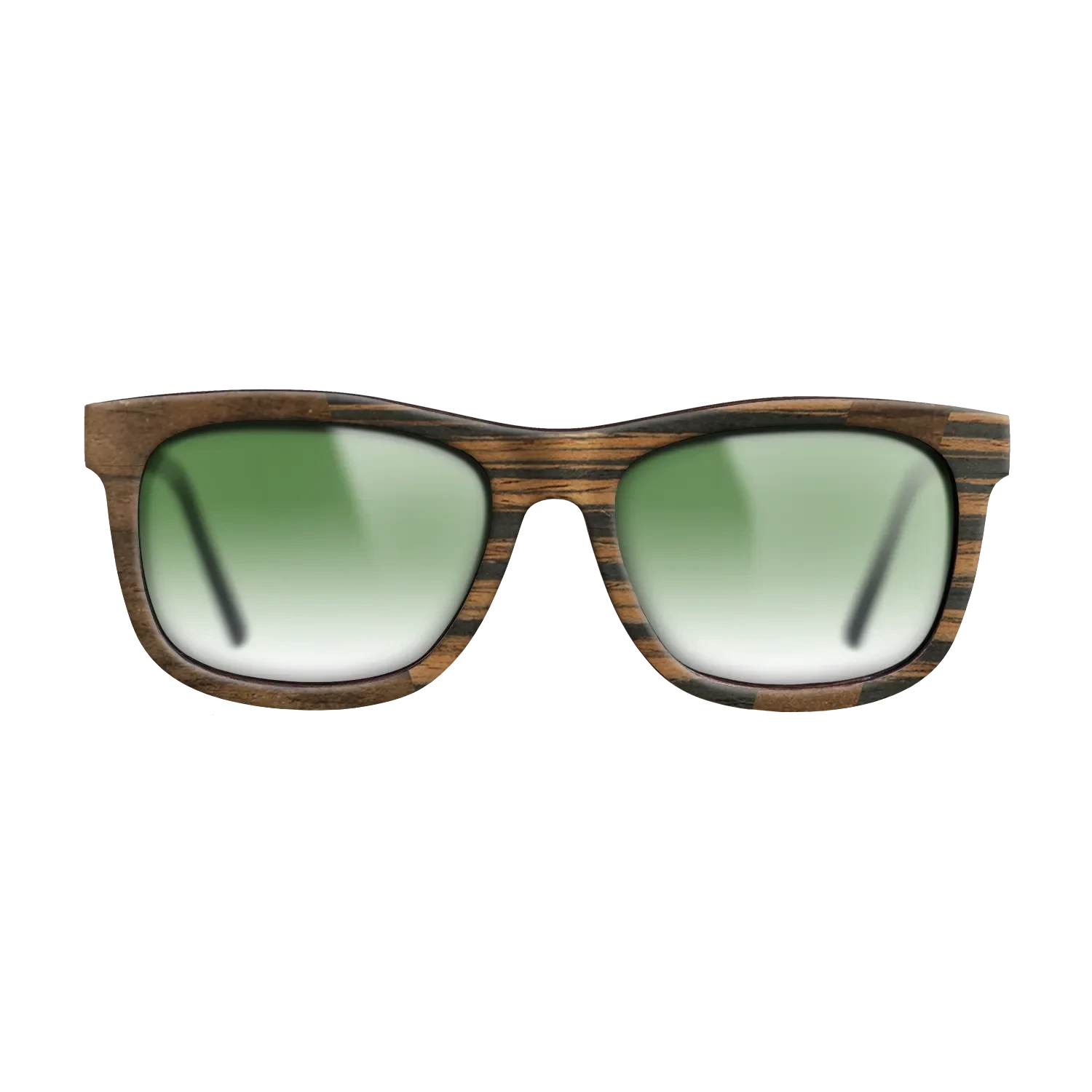Ziricote Dark Quartered,Italian Ebony: Angle Cut - The Hero - Square - SIRIS wood optic