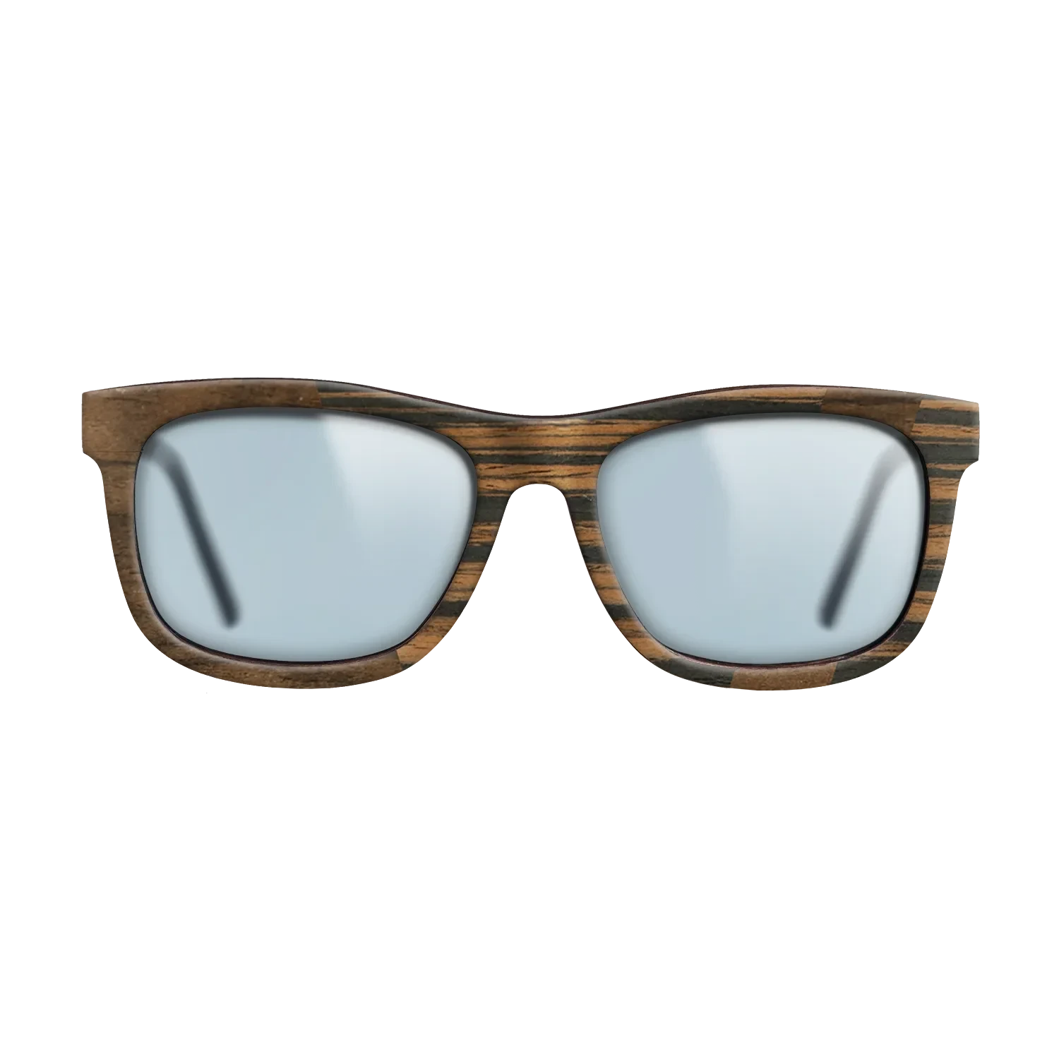 Ziricote Dark Quartered,Italian Ebony: Angle Cut - The Hero - Square - SIRIS wood optic