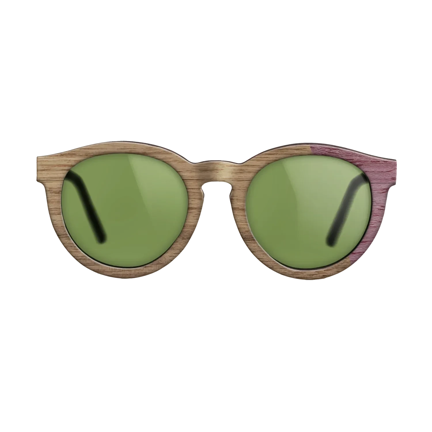 Walnut Angle Purple Poplar - The Rebel - Round - 2098  - Chroma - SIRIS wood optic