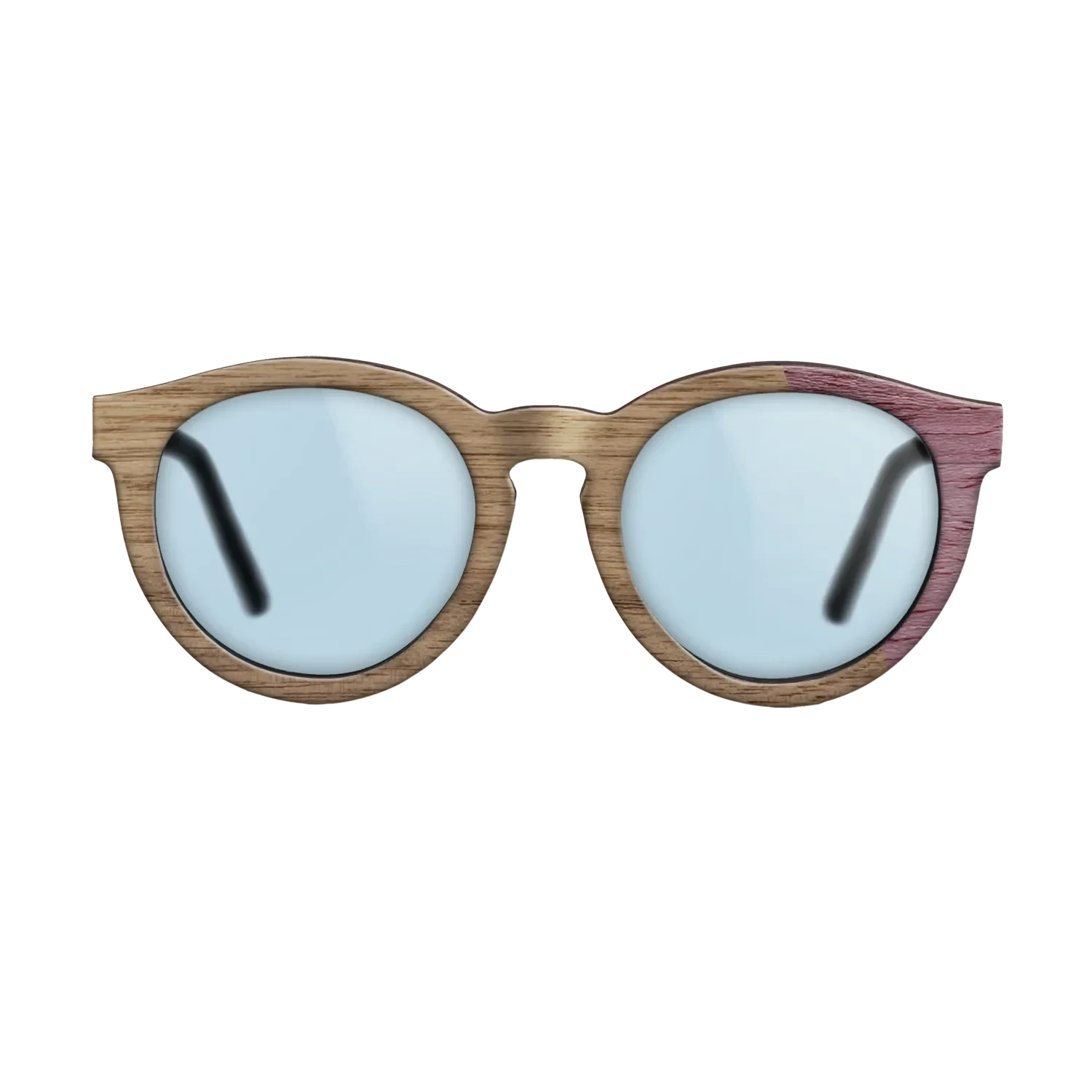 Walnut Angle Purple Poplar - The Rebel - Round - 2098  - Chroma - SIRIS wood optic
