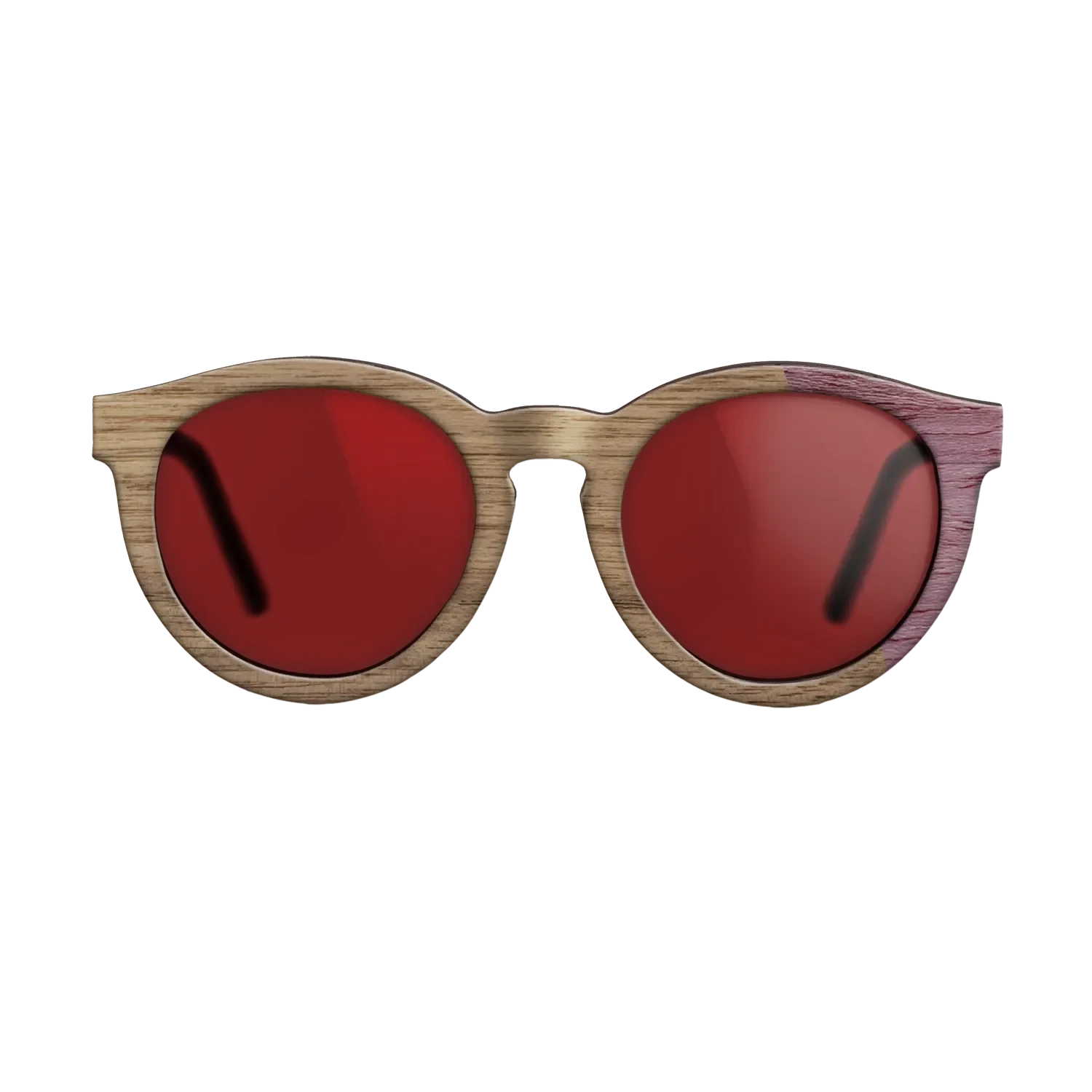 Walnut Angle Purple Poplar - The Rebel - Round - 2098  - Chroma - SIRIS wood optic