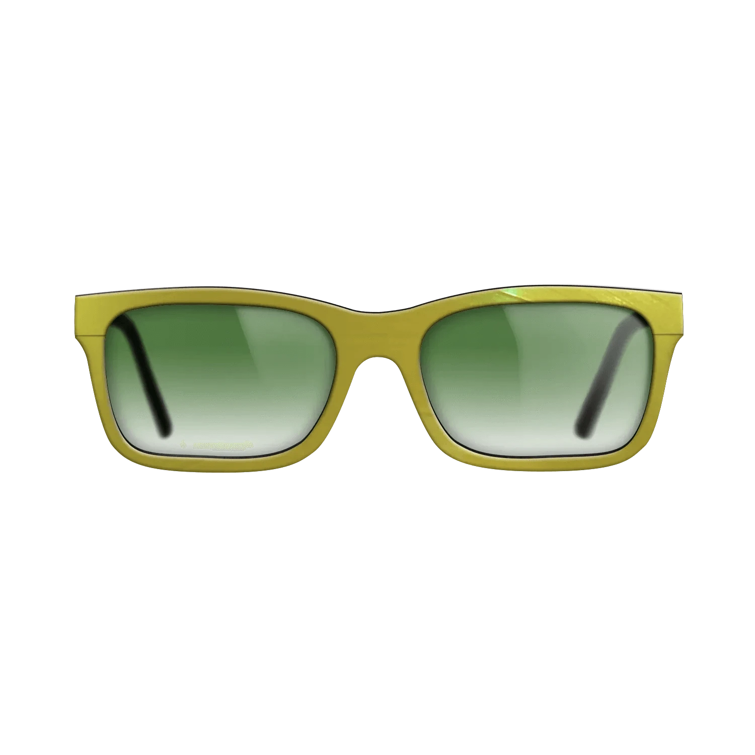 Yellow Vinyl Front Walnut - The Sage - Rectangle - 2207 - SIRIS wood optic