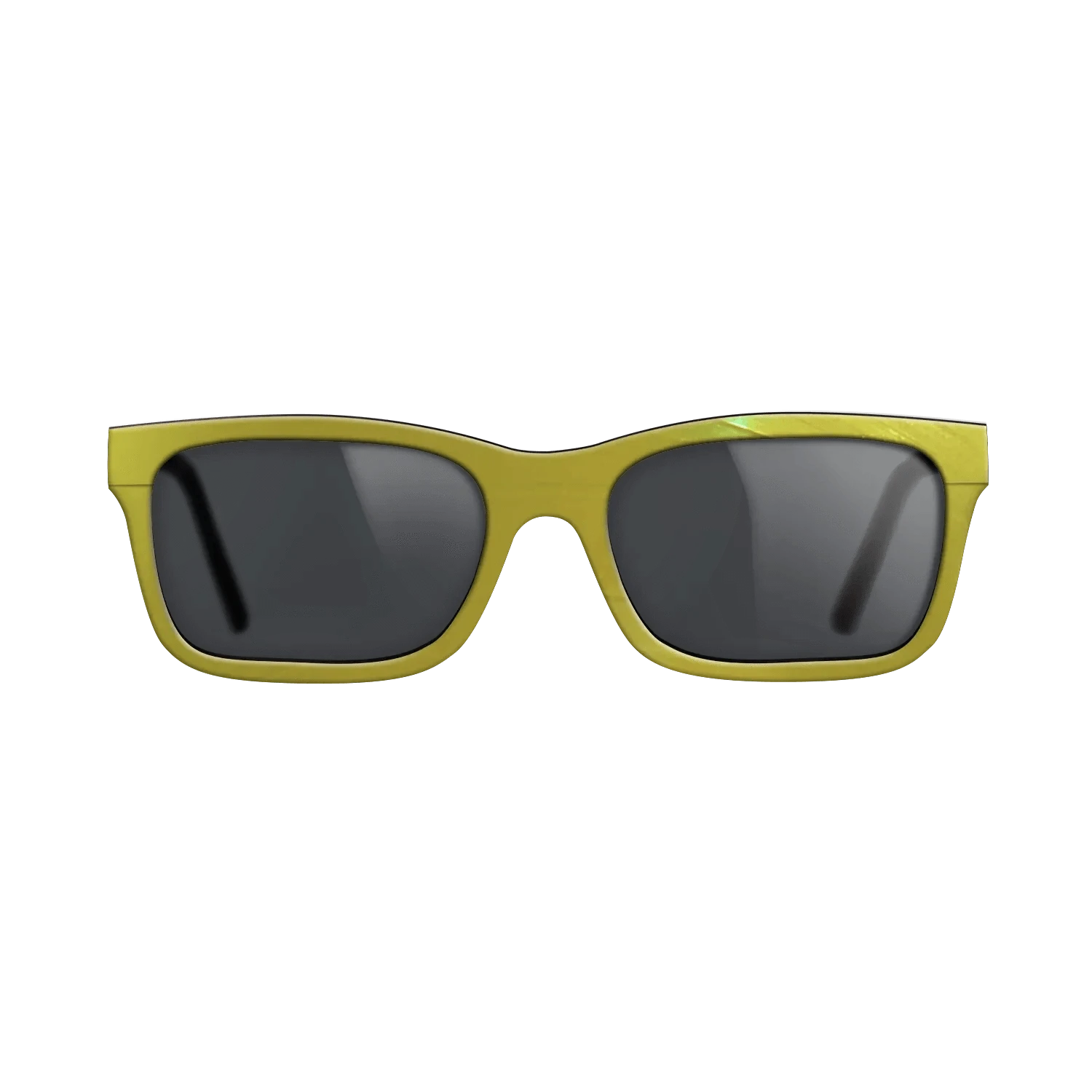Yellow Vinyl Front Walnut - The Sage - Rectangle - 2207 - SIRIS wood optic