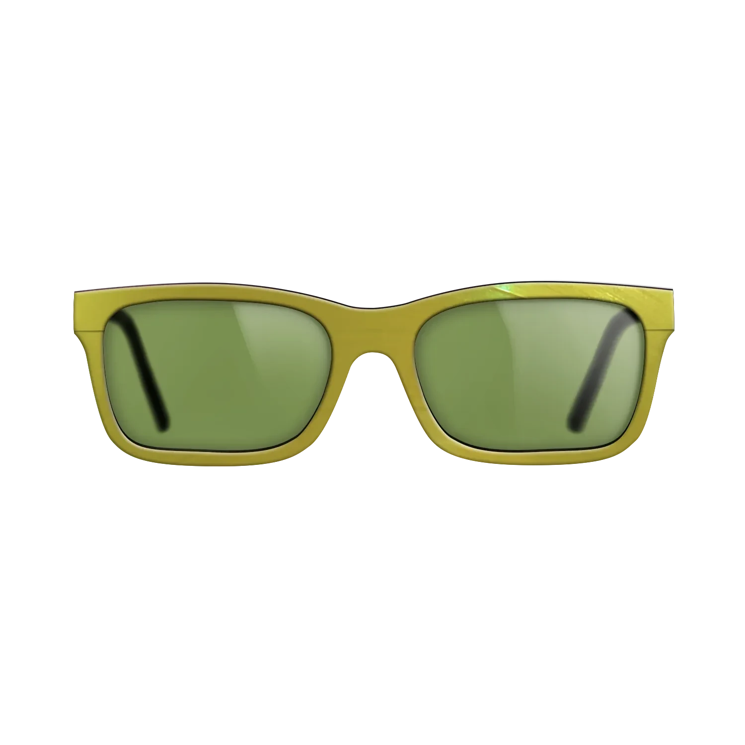Yellow Vinyl Front Walnut - The Sage - Rectangle - 2207 - SIRIS wood optic