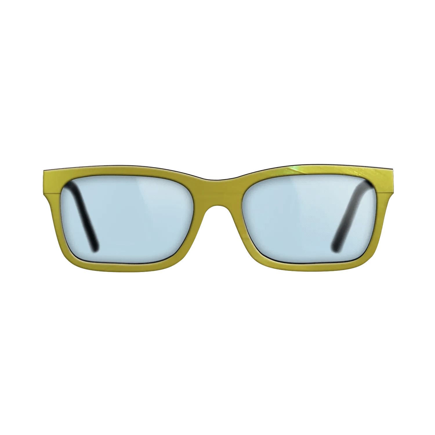 Yellow Vinyl Front Walnut - The Sage - Rectangle - 2207 - SIRIS wood optic