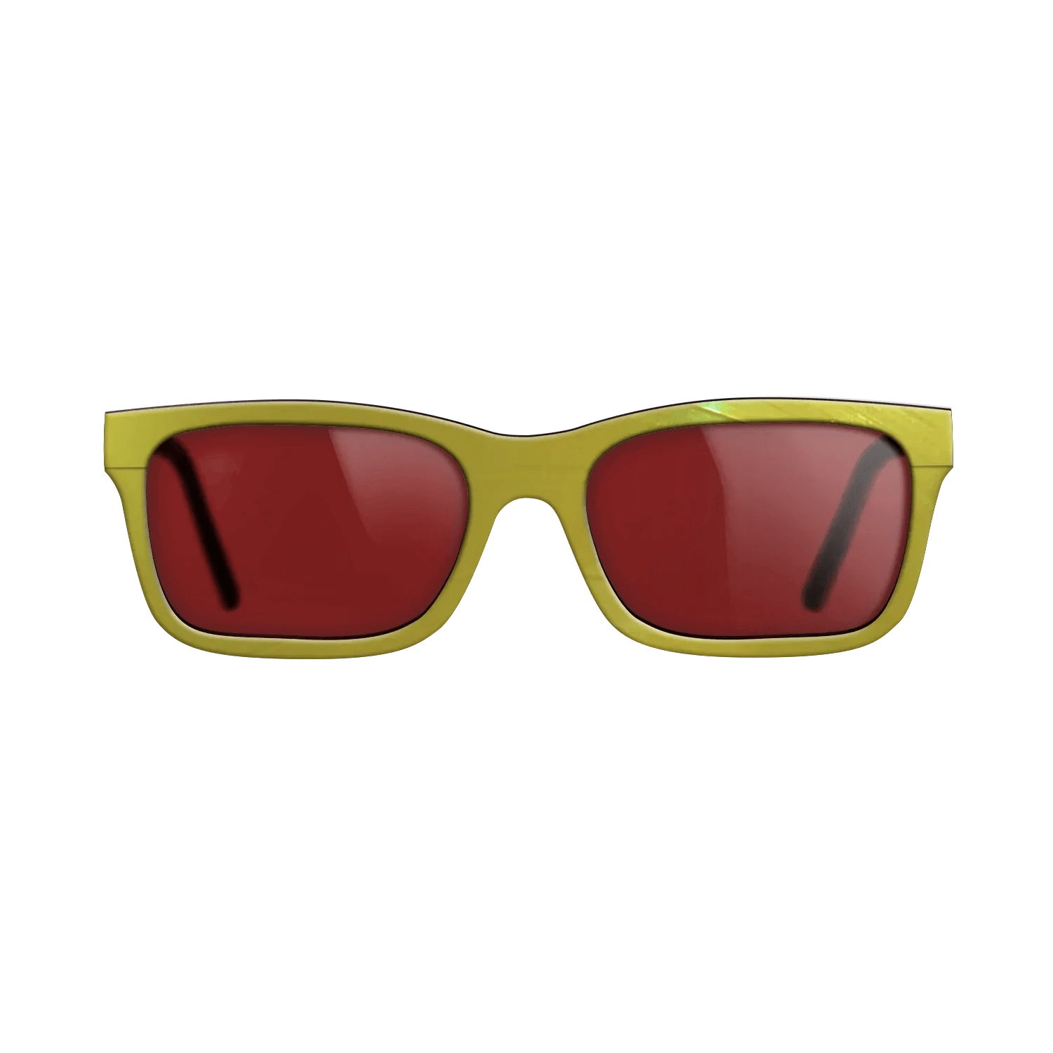 Yellow Vinyl Front Walnut - The Sage - Rectangle - 2207 - SIRIS wood optic