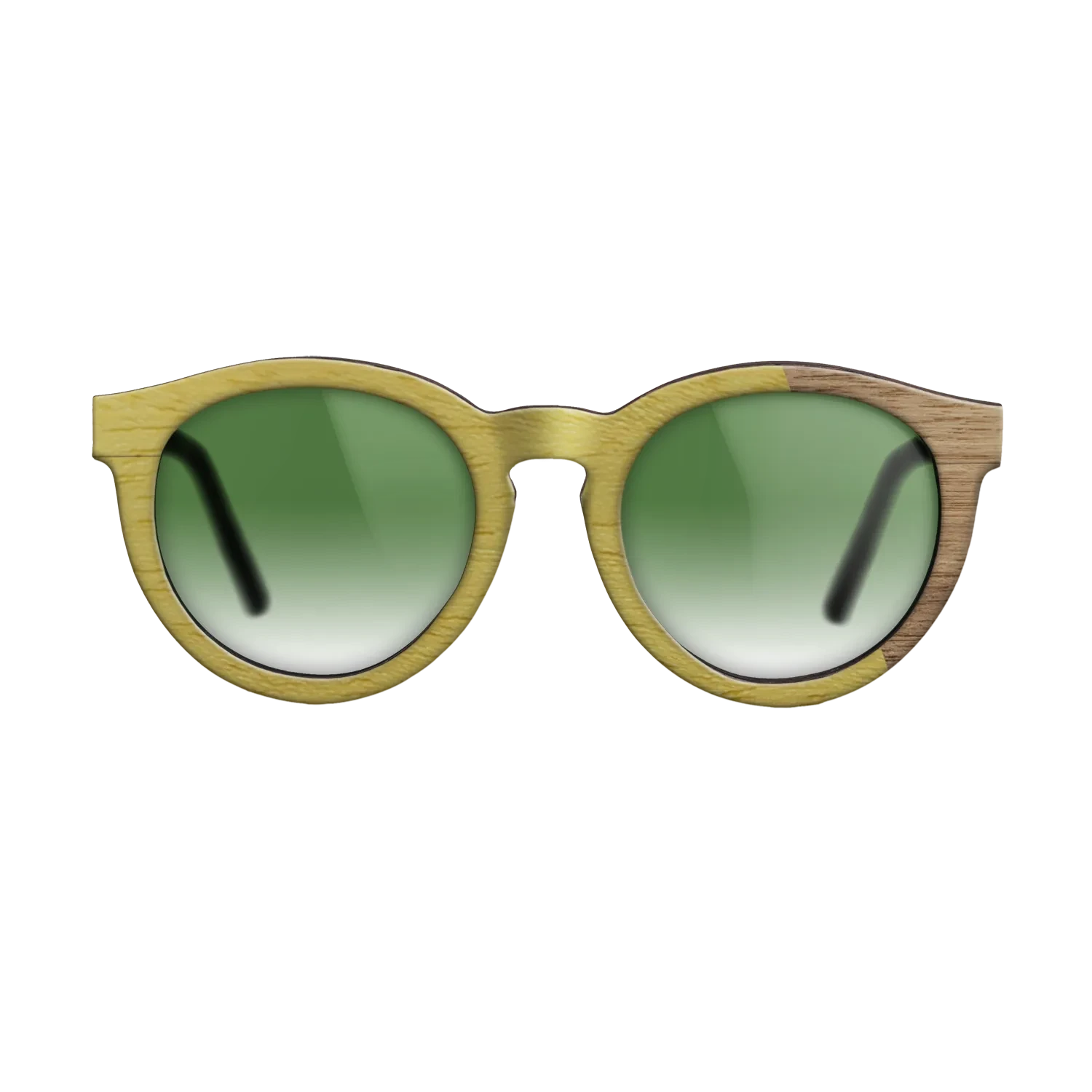 Yellow Poplar Angled Walnut - The Rebel - Round - 2106  - Chroma - SIRIS wood optic