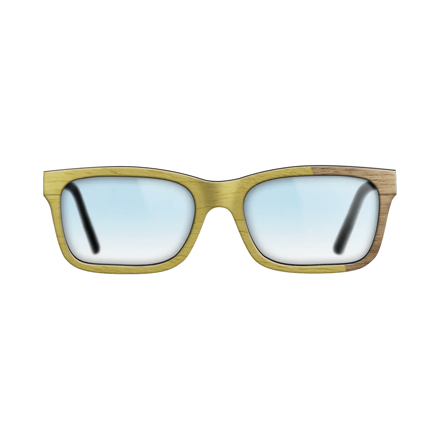 Yellow Poplar Angled Walnut - The Sage - Rectangle - 2106  - Chroma - SIRIS wood optic