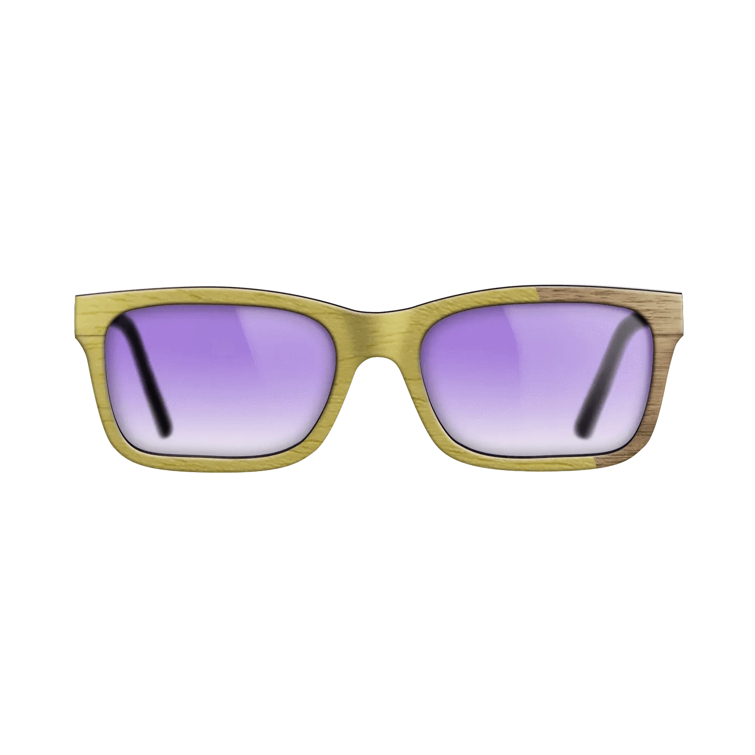 Yellow Poplar Angled Walnut - The Sage - Rectangle - 2106  - Chroma - SIRIS wood optic