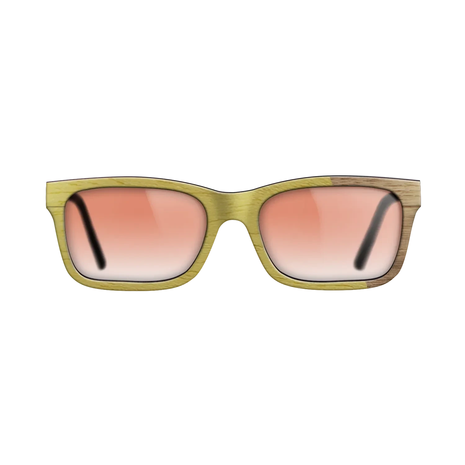 Yellow Poplar Angled Walnut - The Sage - Rectangle - 2106  - Chroma - SIRIS wood optic