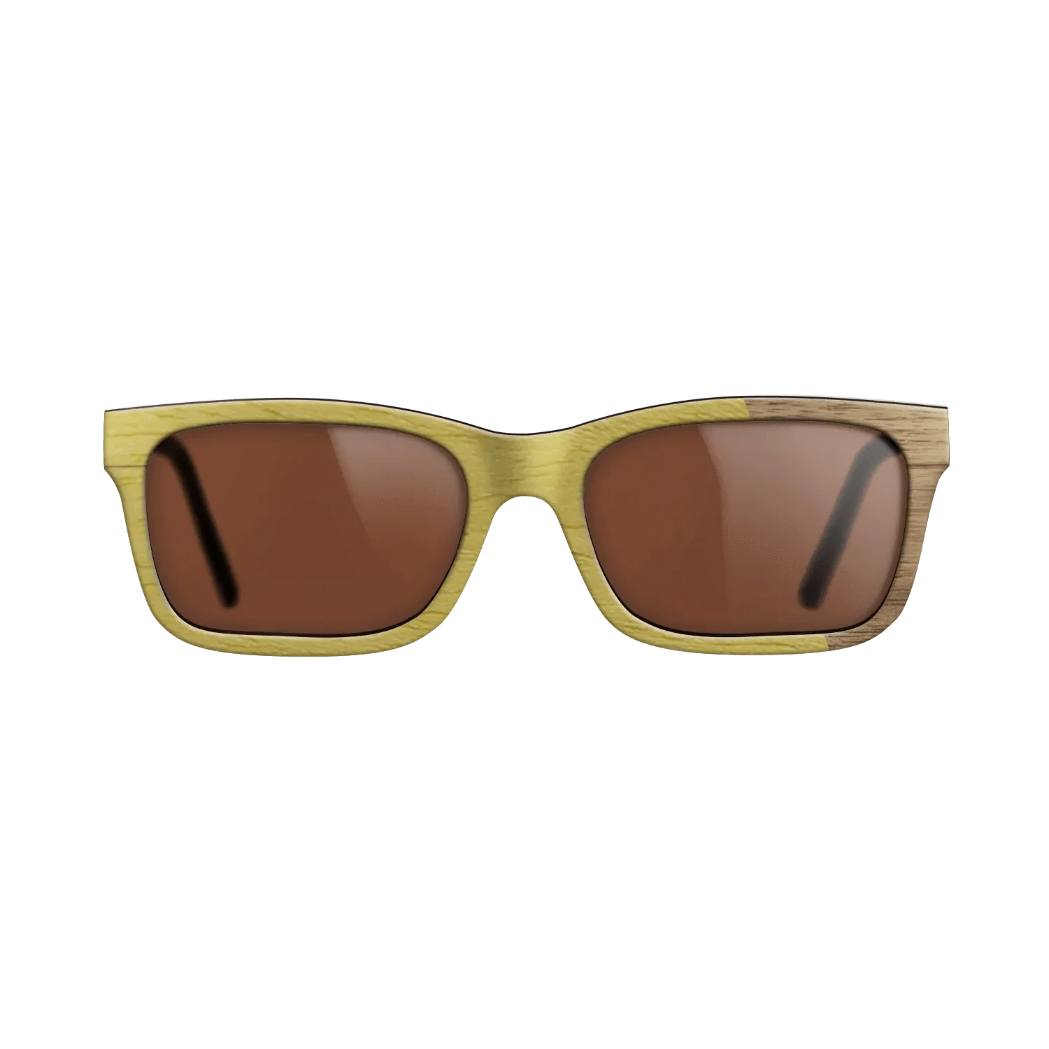 Yellow Poplar Angled Walnut - The Sage - Rectangle - 2106  - Chroma - SIRIS wood optic