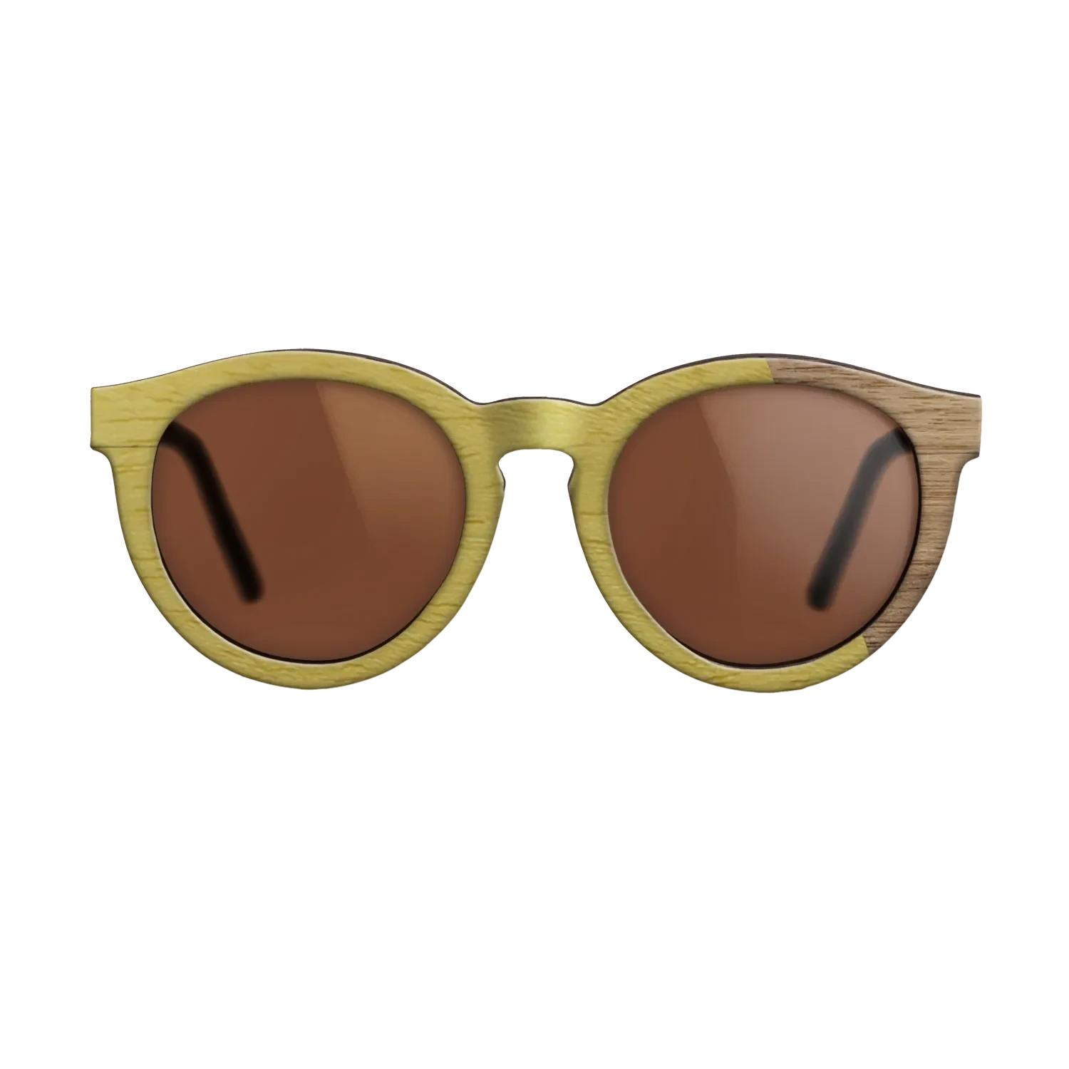 Yellow Poplar Angled Walnut - The Rebel - Round - 2106  - Chroma - SIRIS wood optic