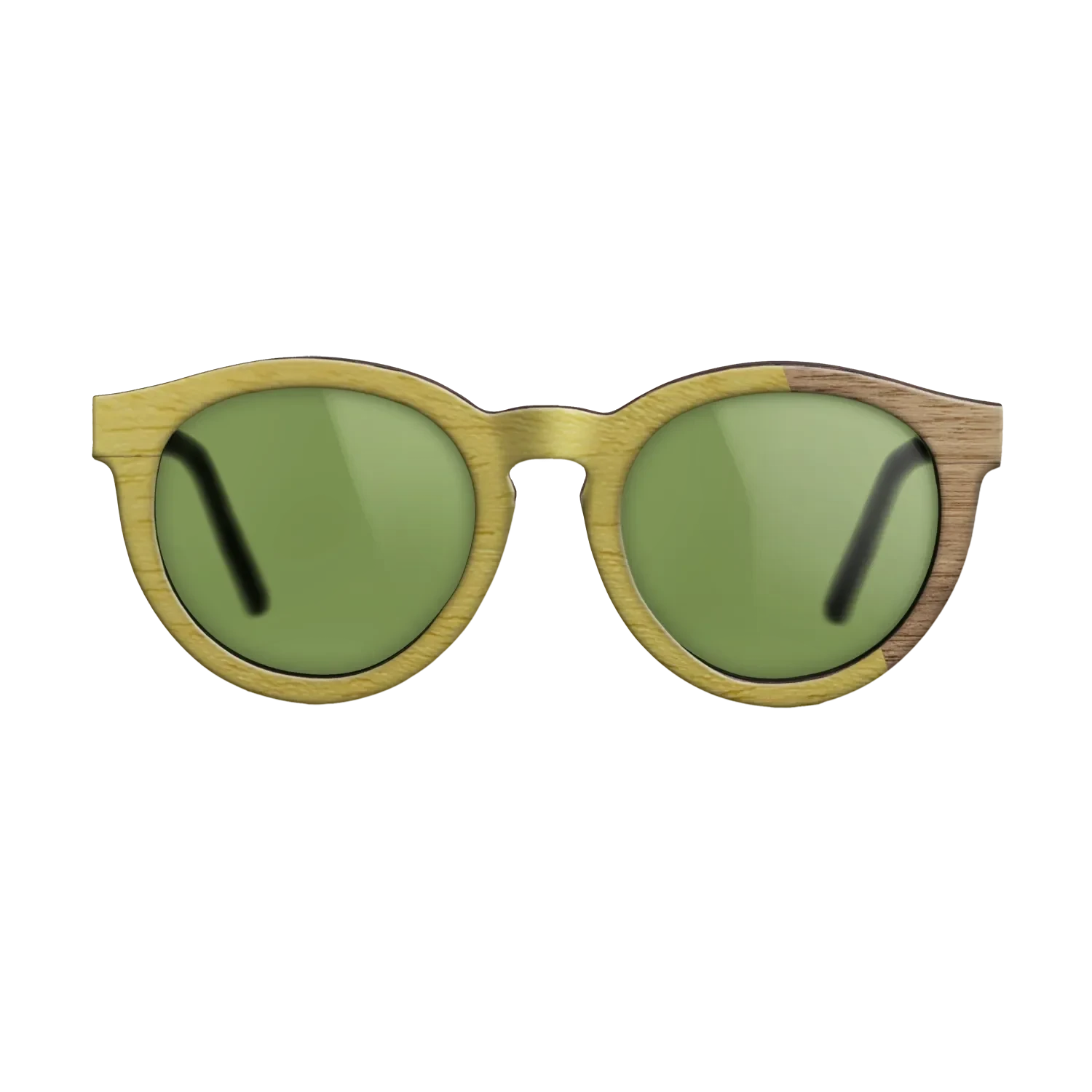 Yellow Poplar Angled Walnut - The Rebel - Round - 2106  - Chroma - SIRIS wood optic