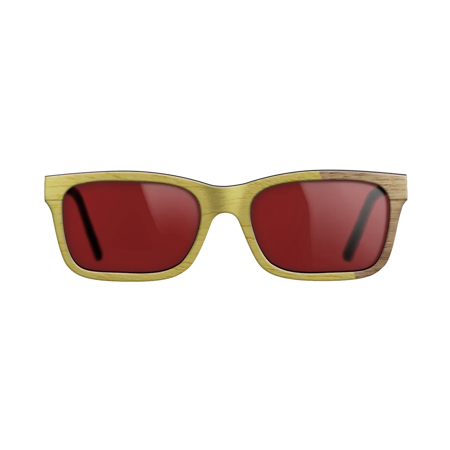 Yellow Poplar Angled Walnut - The Sage - Rectangle - 2106  - Chroma - SIRIS wood optic