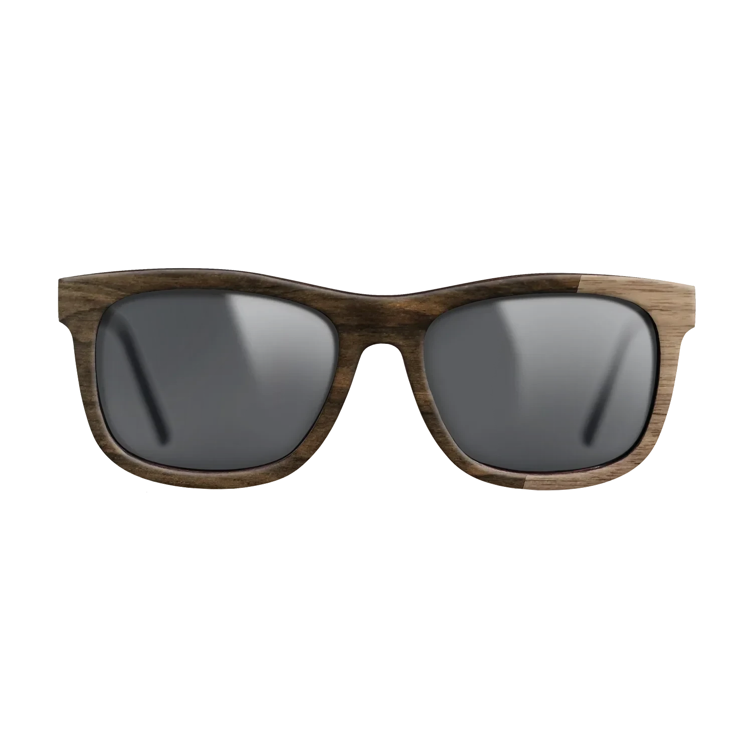 Walnut: Straight Grain,Ziricote Dark Quartered: Bauhaus - The Hero - Square - 1200 - SIRIS wood optic