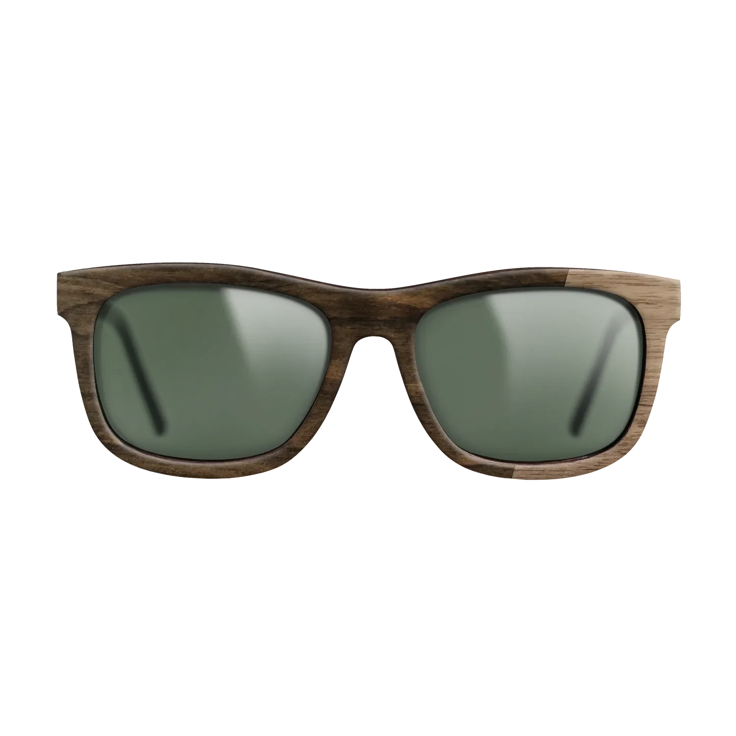 Walnut: Straight Grain,Ziricote Dark Quartered: Bauhaus - The Hero - Square - 1200 - SIRIS wood optic