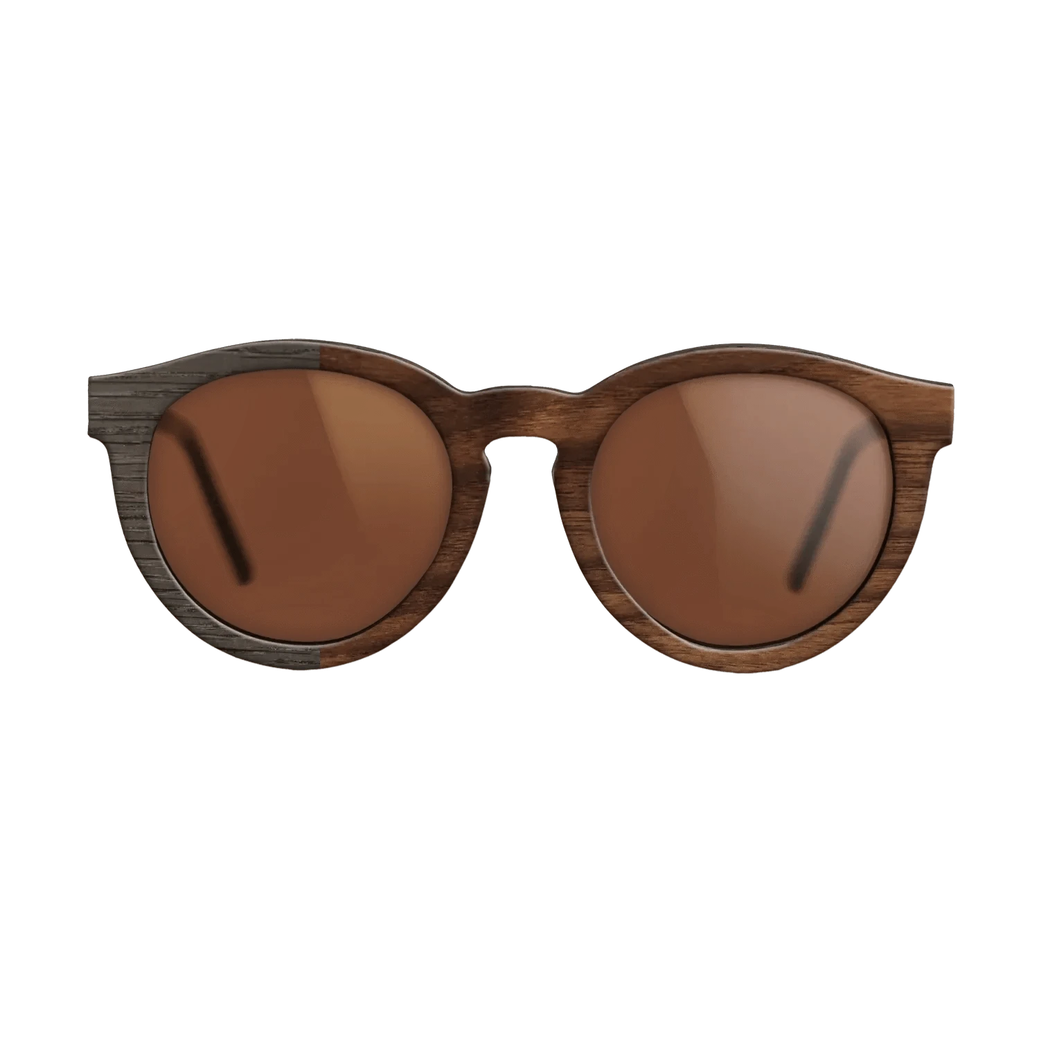 Walnut Claro Dark,Fumed Oak: Bauhaus - The Rebel - Round - 1426 - SIRIS wood optic