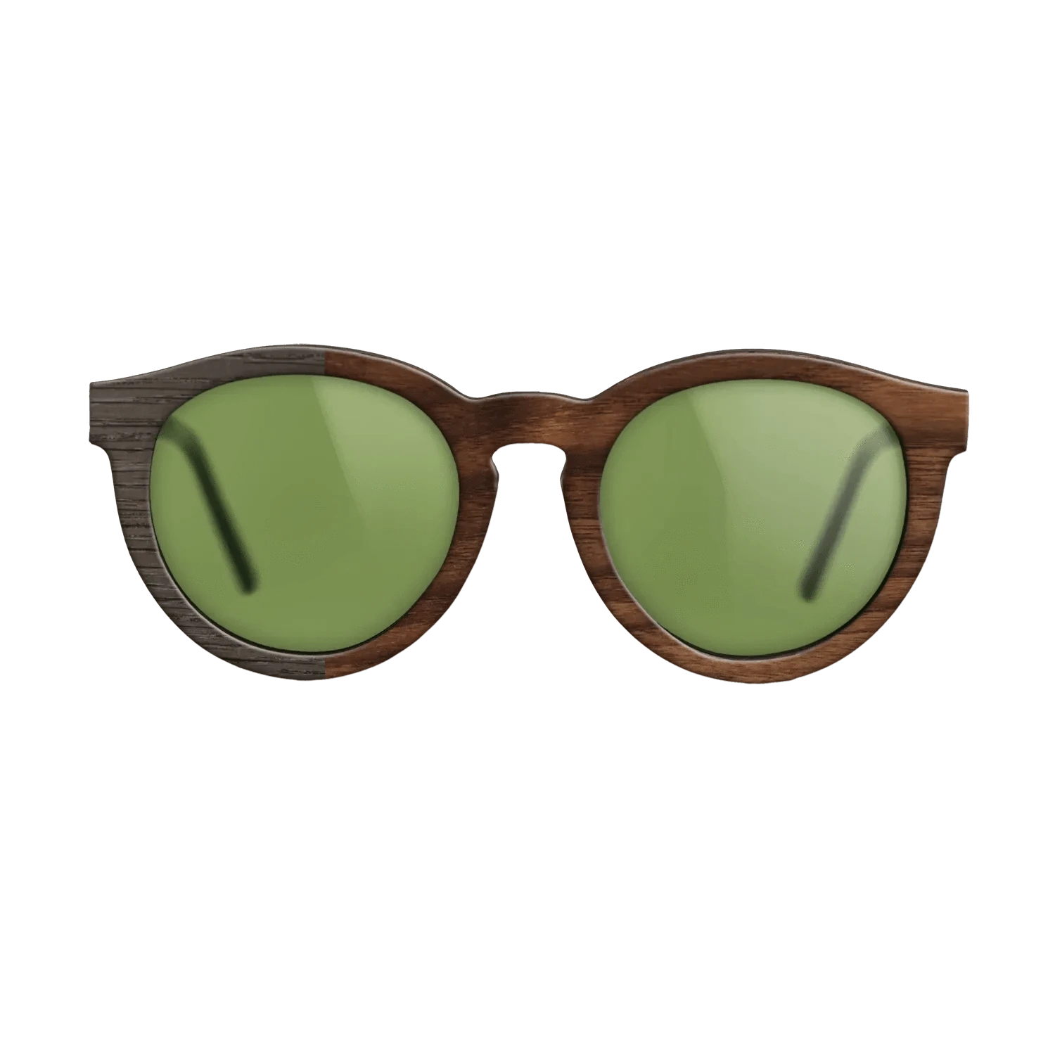 Walnut Claro Dark,Fumed Oak: Bauhaus - The Rebel - Round - 1426 - SIRIS wood optic