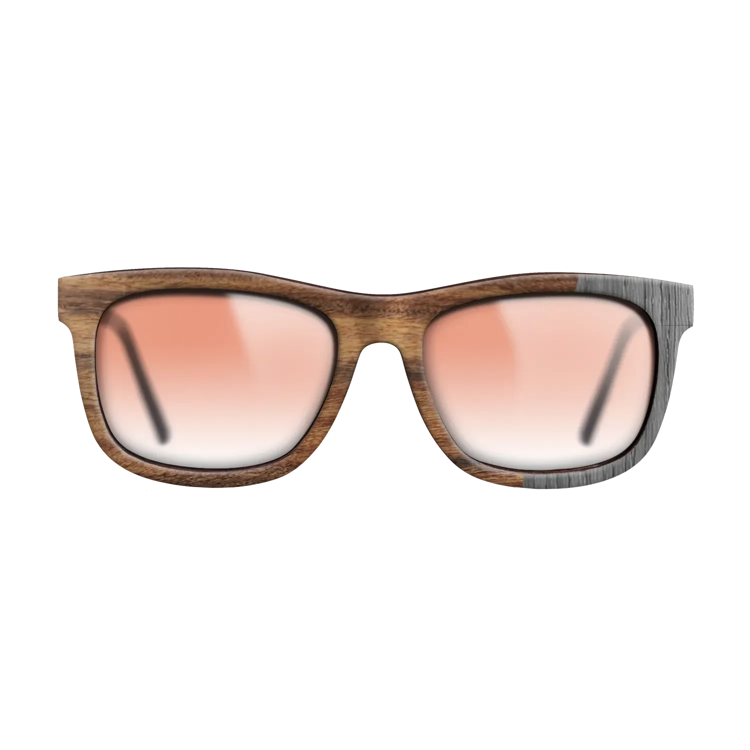 Poplar Dyed: Grey,Santos Rosewood Light: Bauhaus - The Hero - Square - SIRIS wood optic