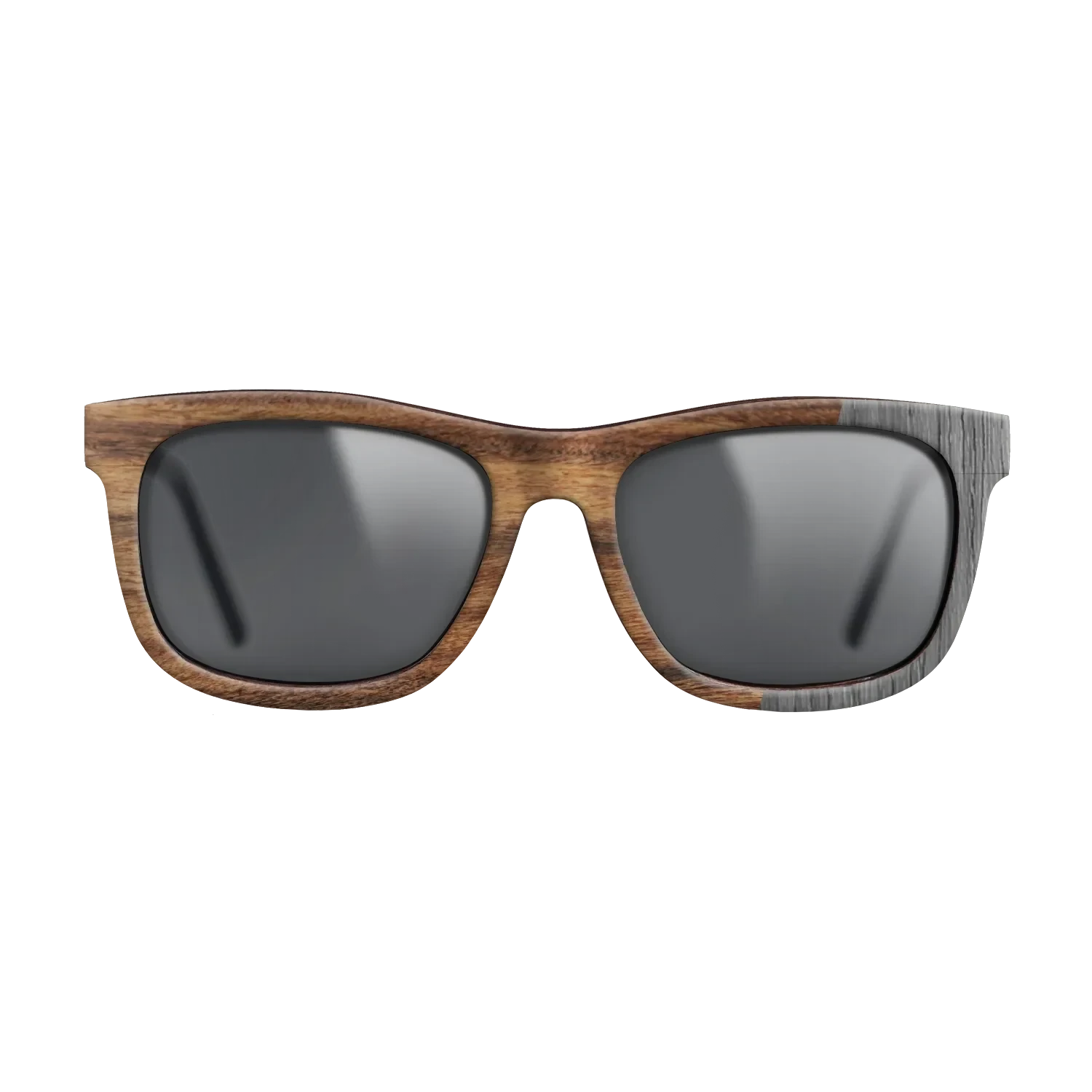 Poplar Dyed: Grey,Santos Rosewood Light: Bauhaus - The Hero - Square - SIRIS wood optic