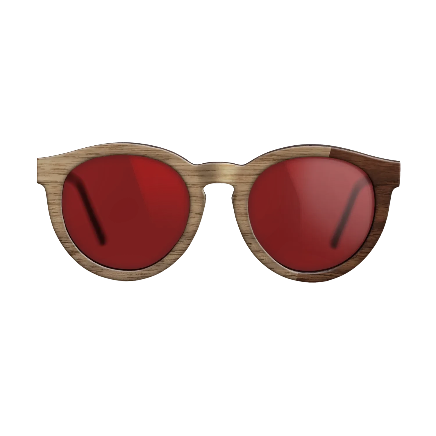 Walnut Claro Dark,Walnut: Straight Grain: Bauhaus - The Rebel - Round - 967 - SIRIS wood optic